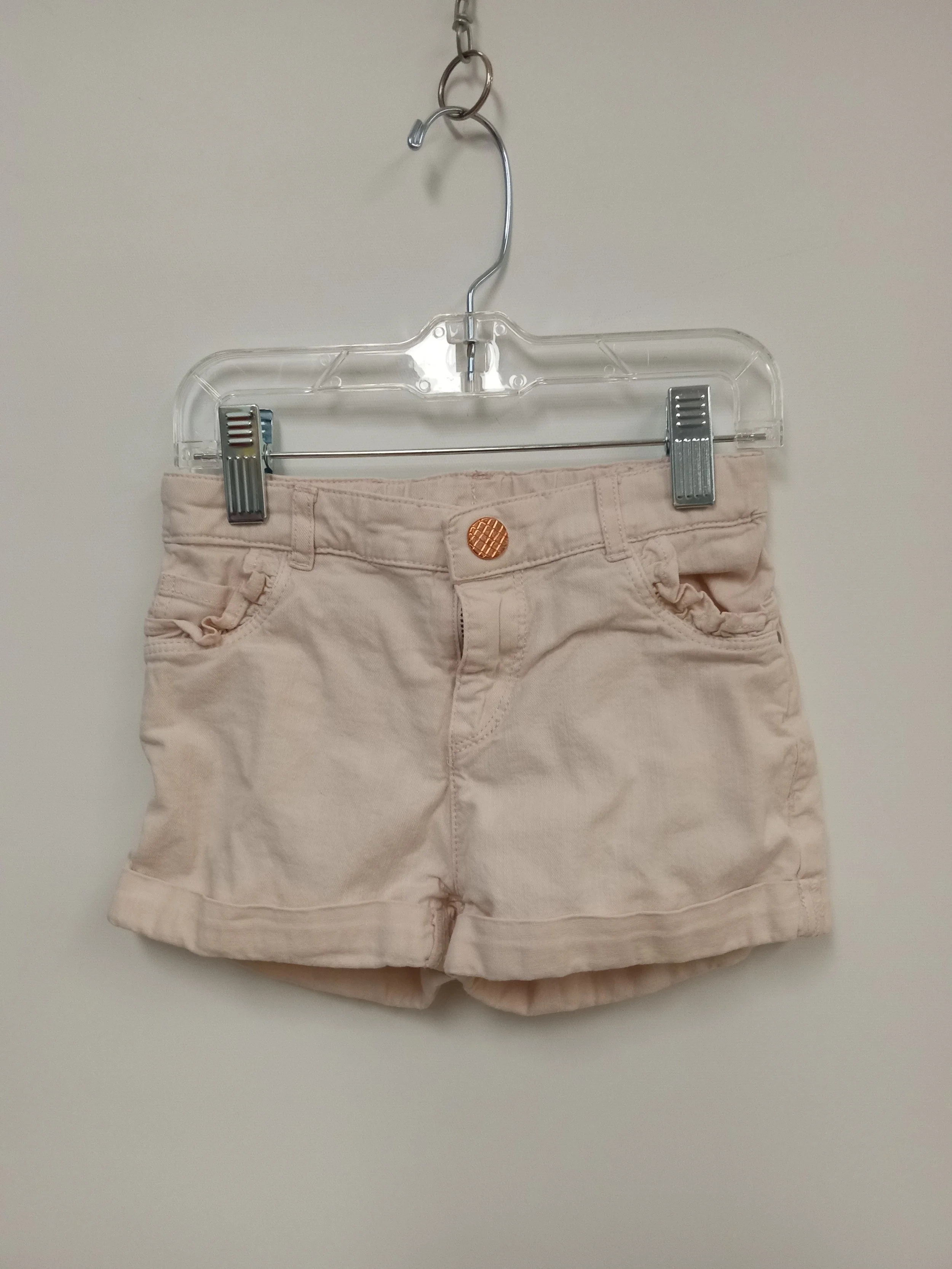 Culotte courte (Coton/Elastane), Jeans rose, CARRÉMENT BEAU (Création française), Taille 5