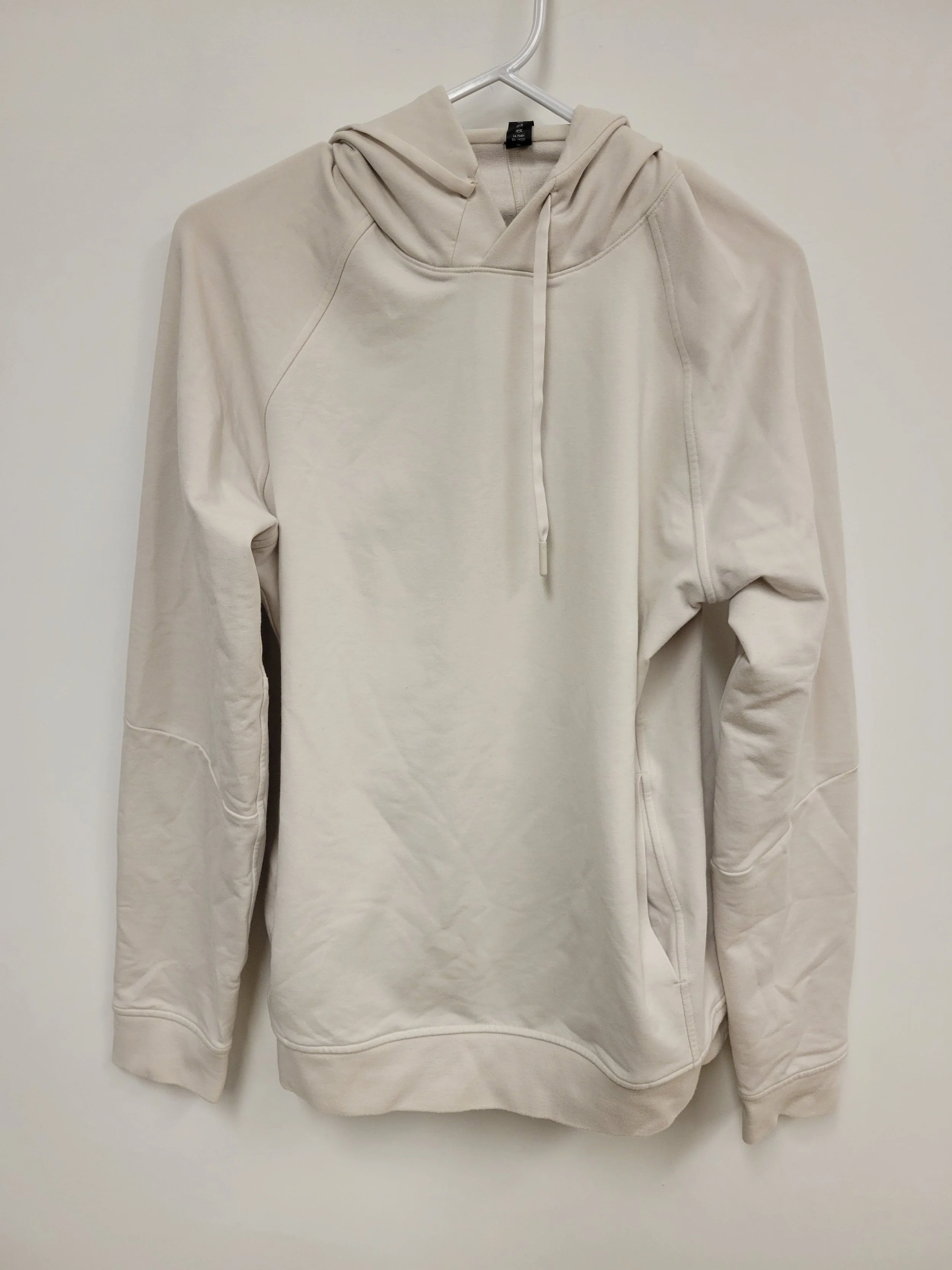 chandail à capuche crème , lululemon, S