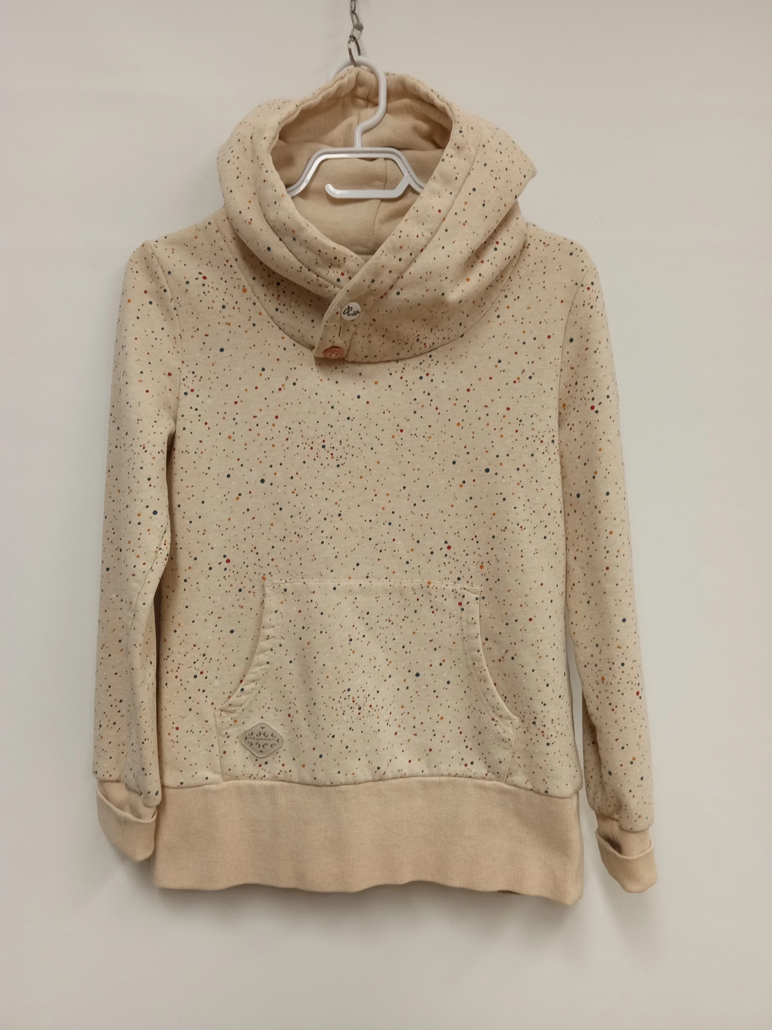 Hoodie crème tacheté, Raywear, XS