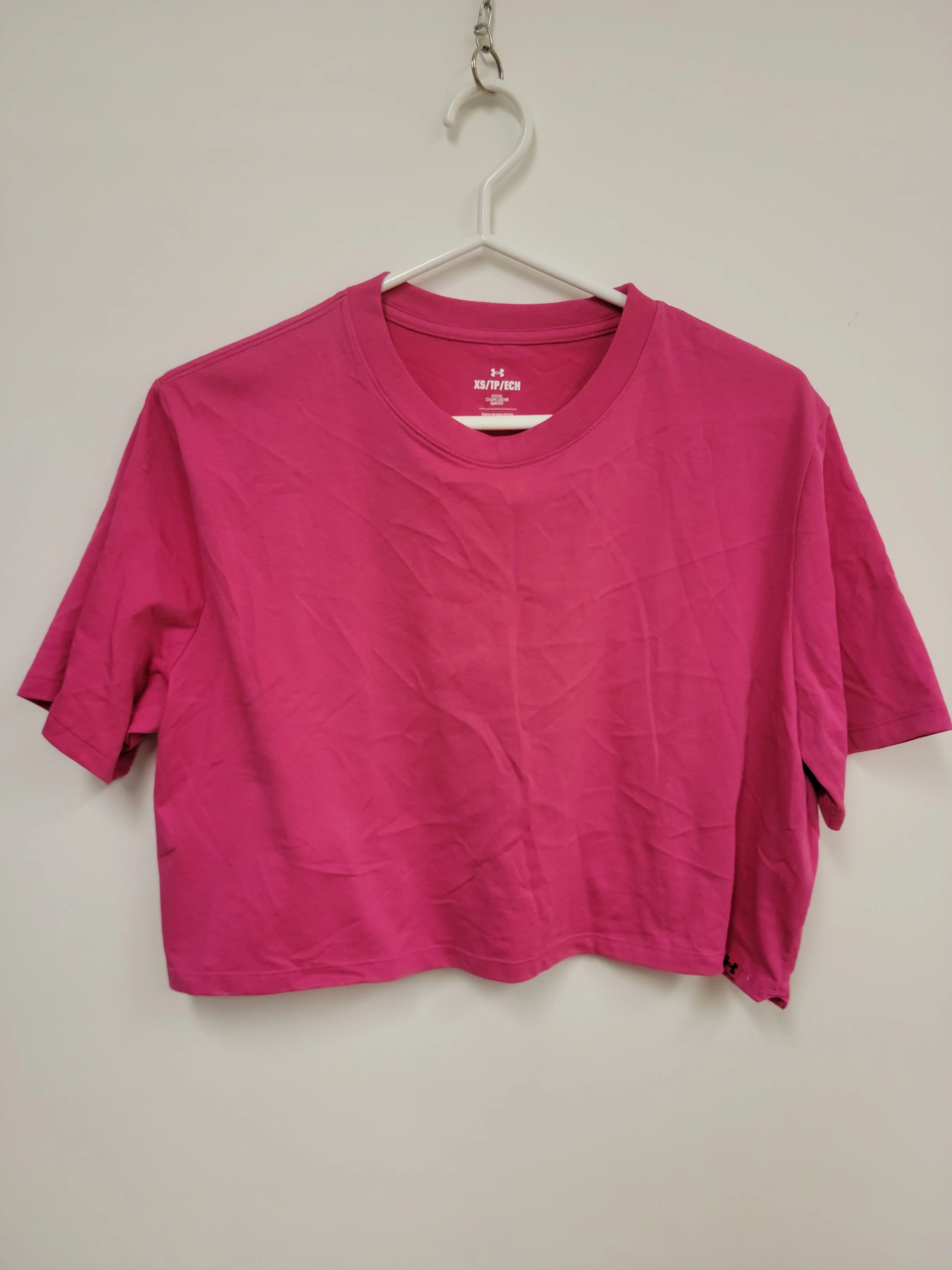 T-shirt rose court, Under Armour, XS