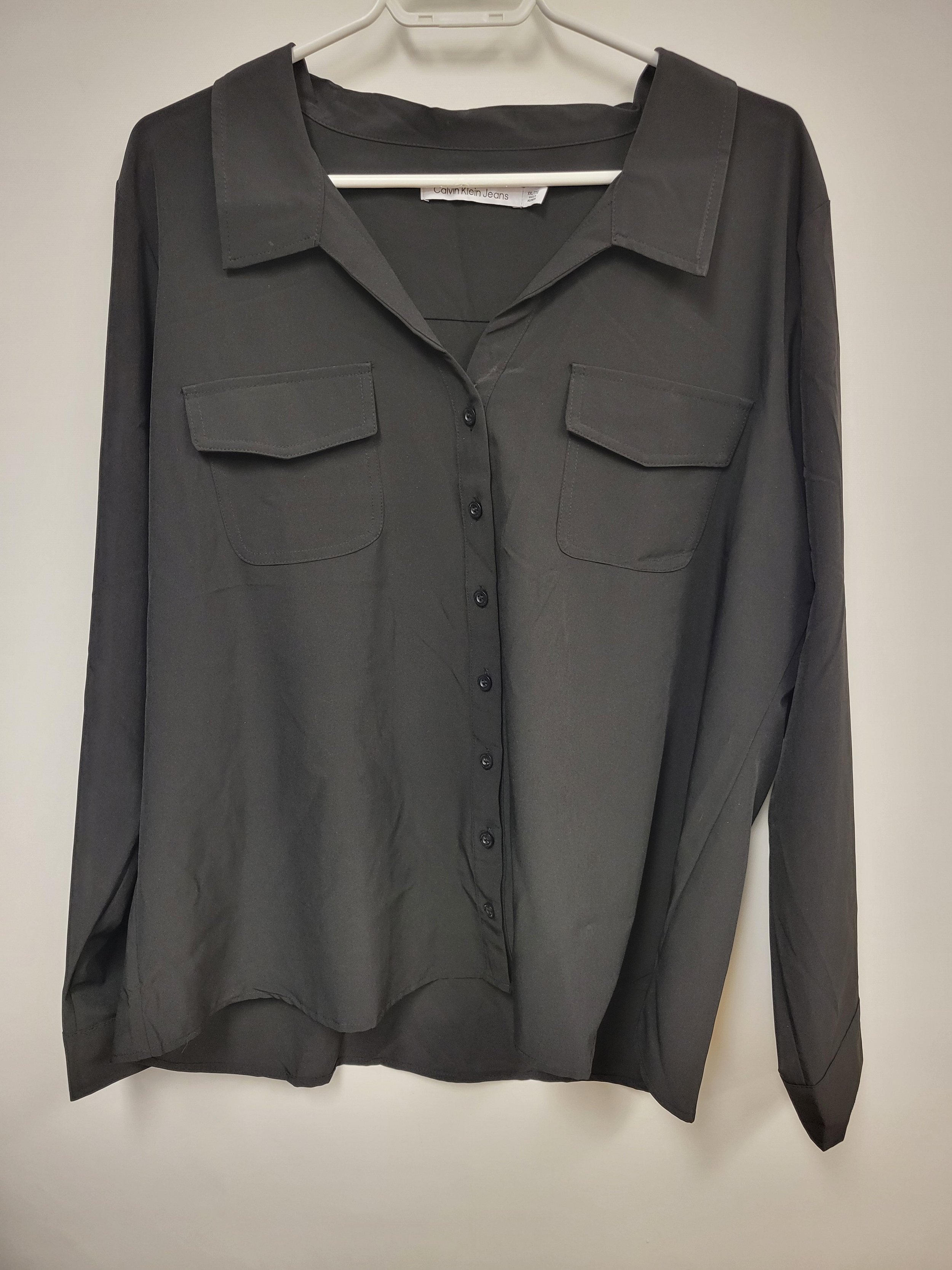 chemise noir calvin klein, XXL