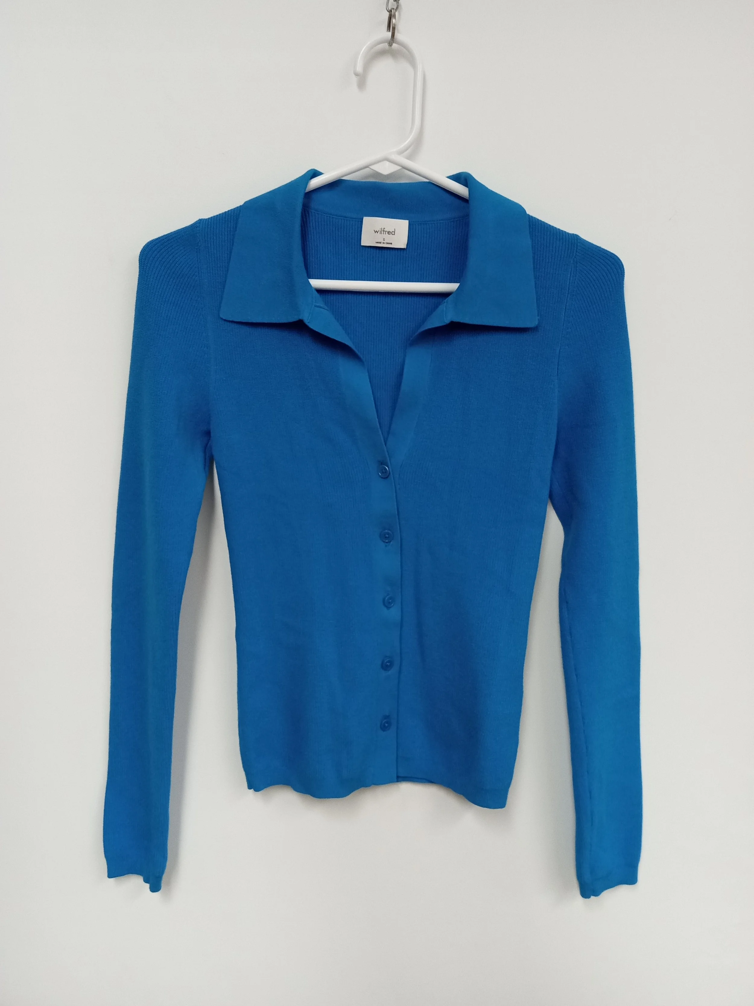 NEUF, Veste bleu vibrant, Wilfred Haut de gamme, Taille S