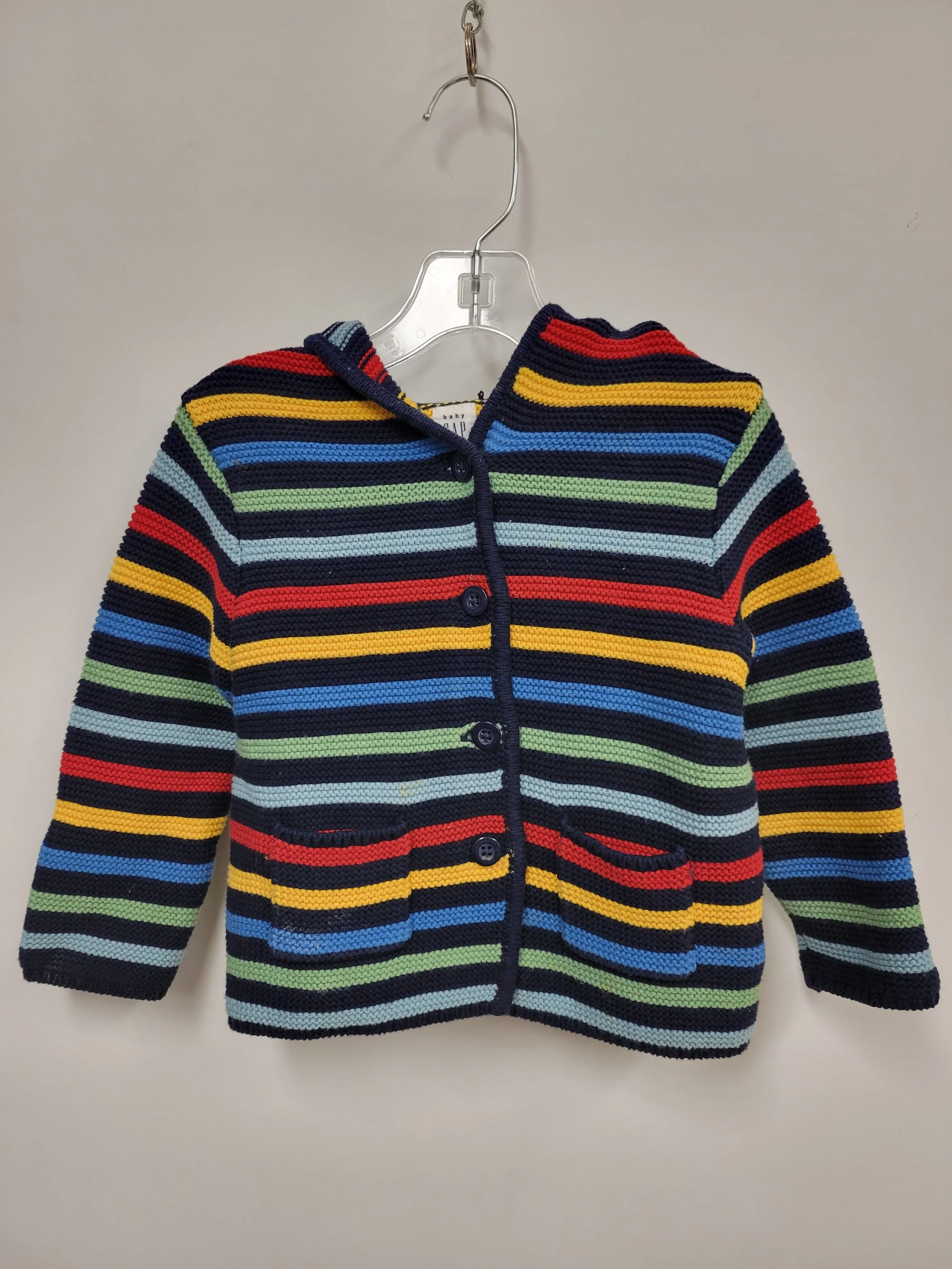 Veste en tricot, multicolore, GAP Baby, 18-24 mois (79-84 cm)