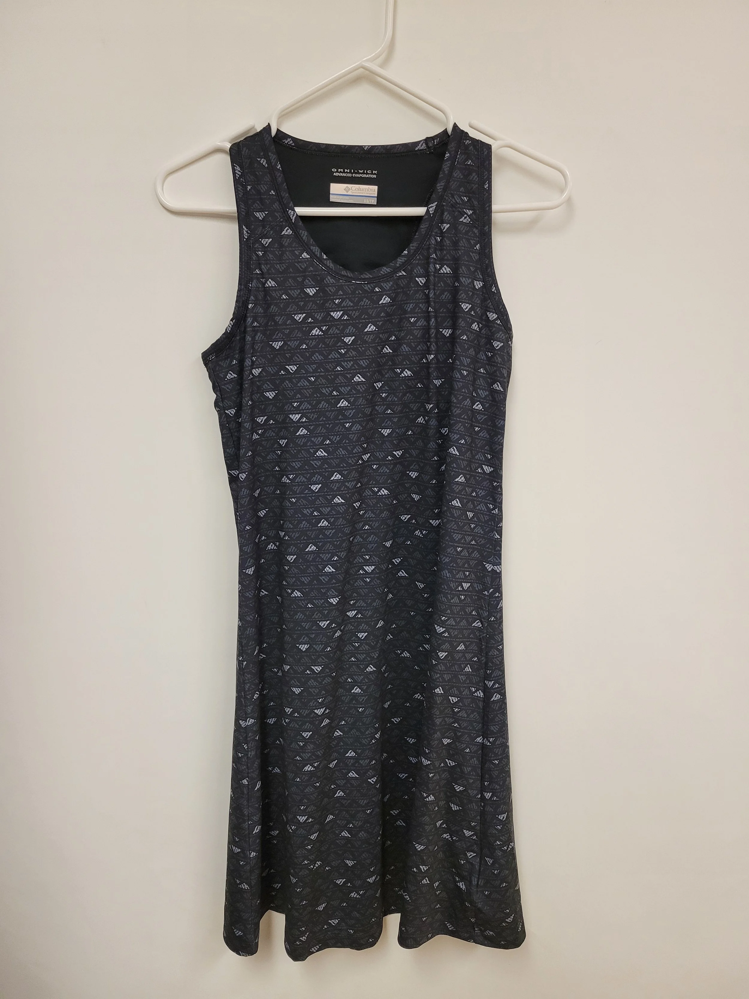 Robe sport noire à motif, Columbia, XS