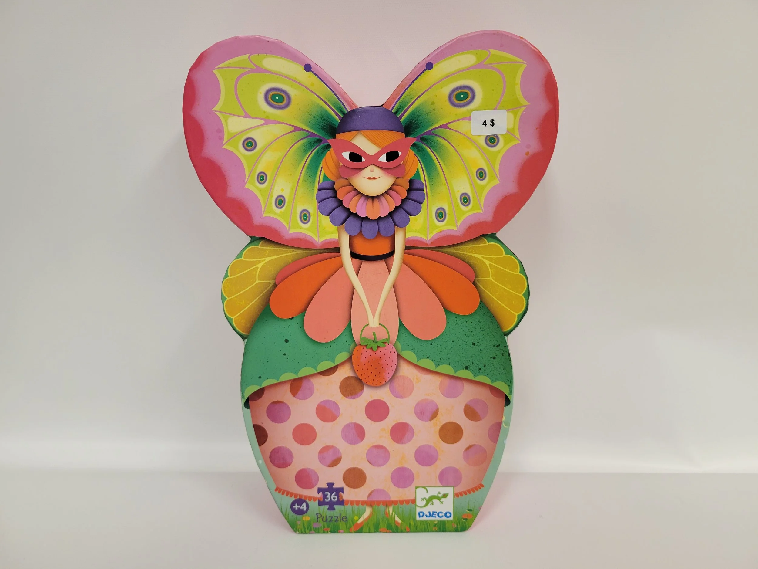 Casse-tête 36 morceaux, 'Fée papillon', Djeco