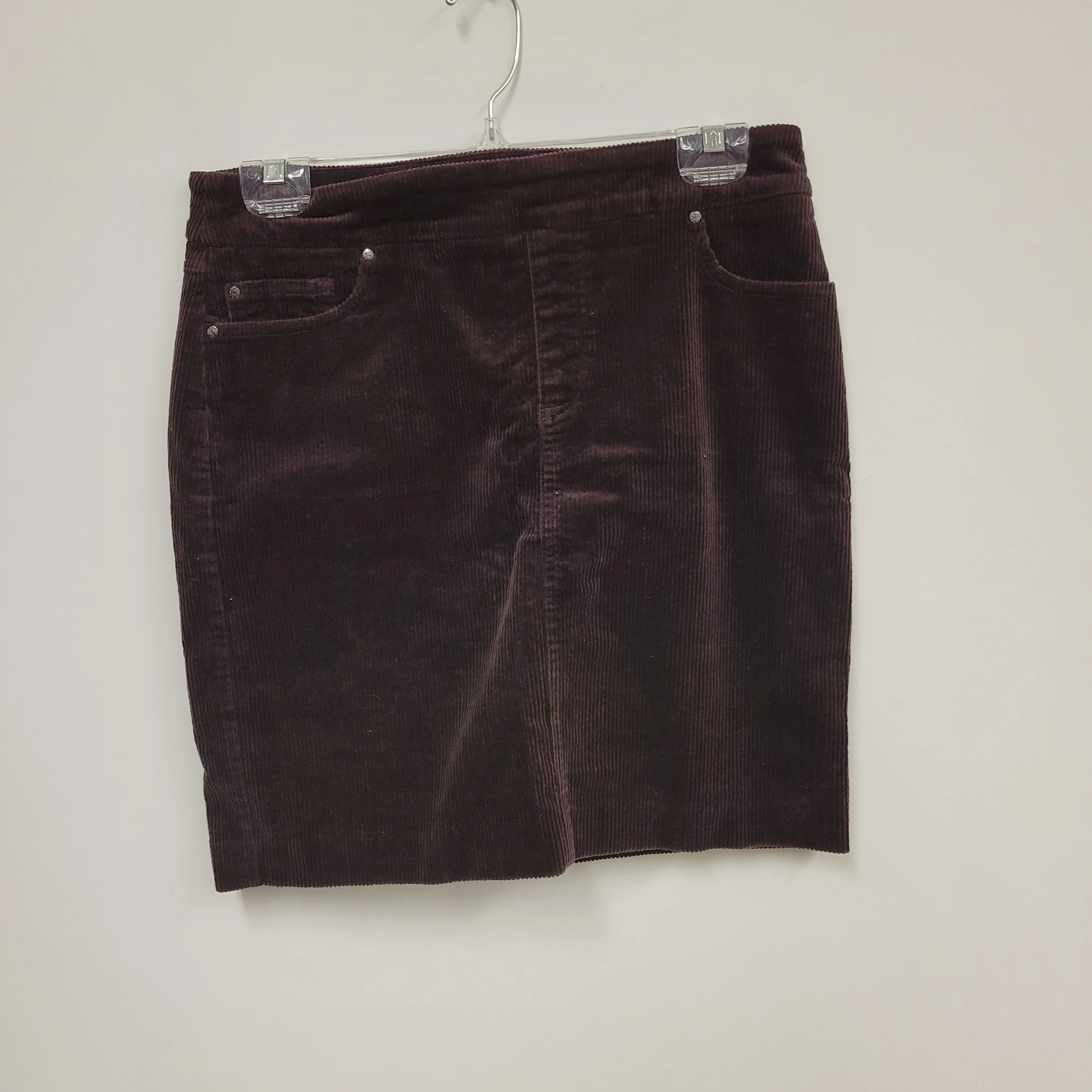 Jupe rouge bourgogne, S.C et CO, taille M