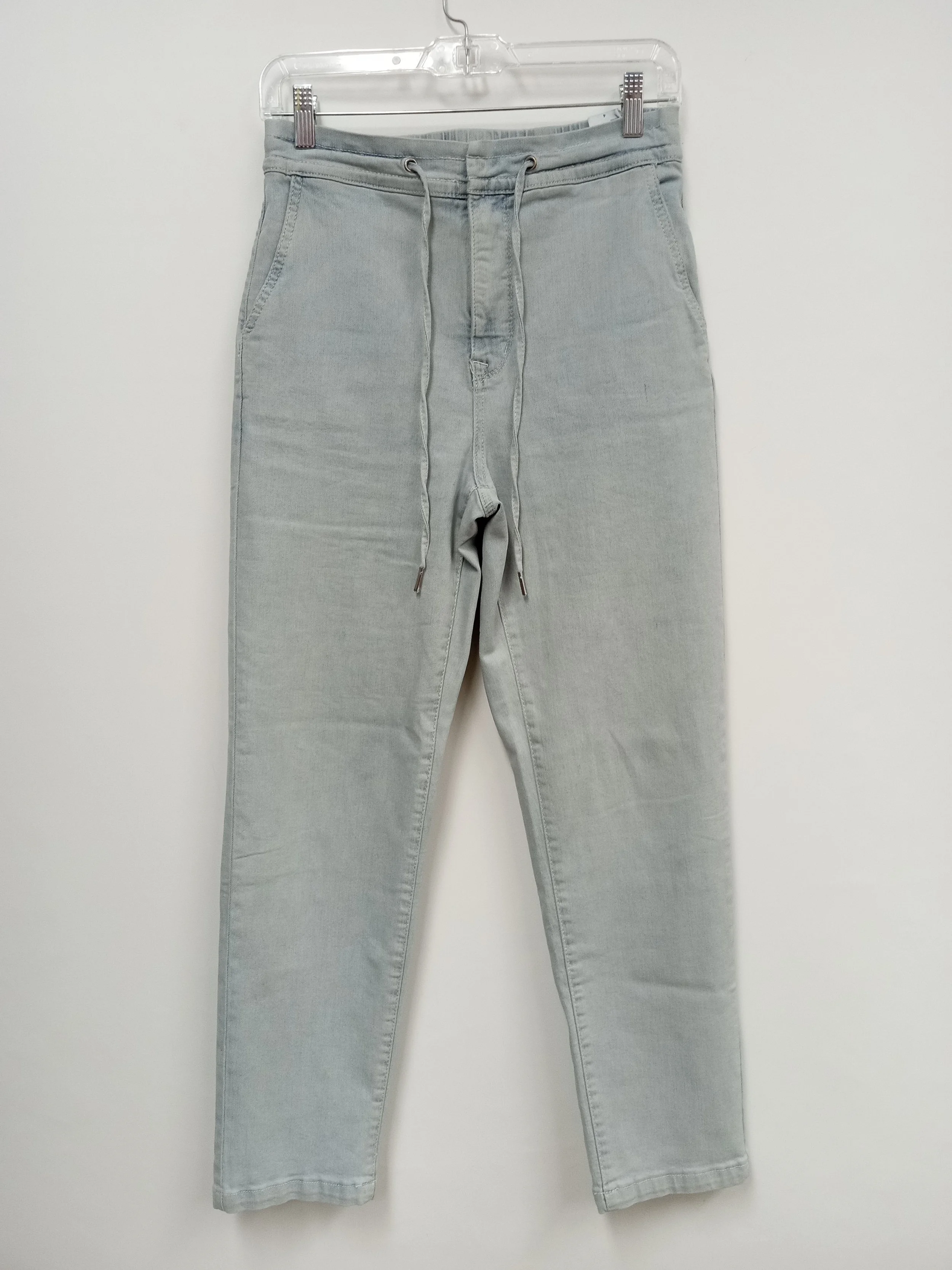 Pantalon du style jean bleu clair en coton, Tristan, 4 (S)