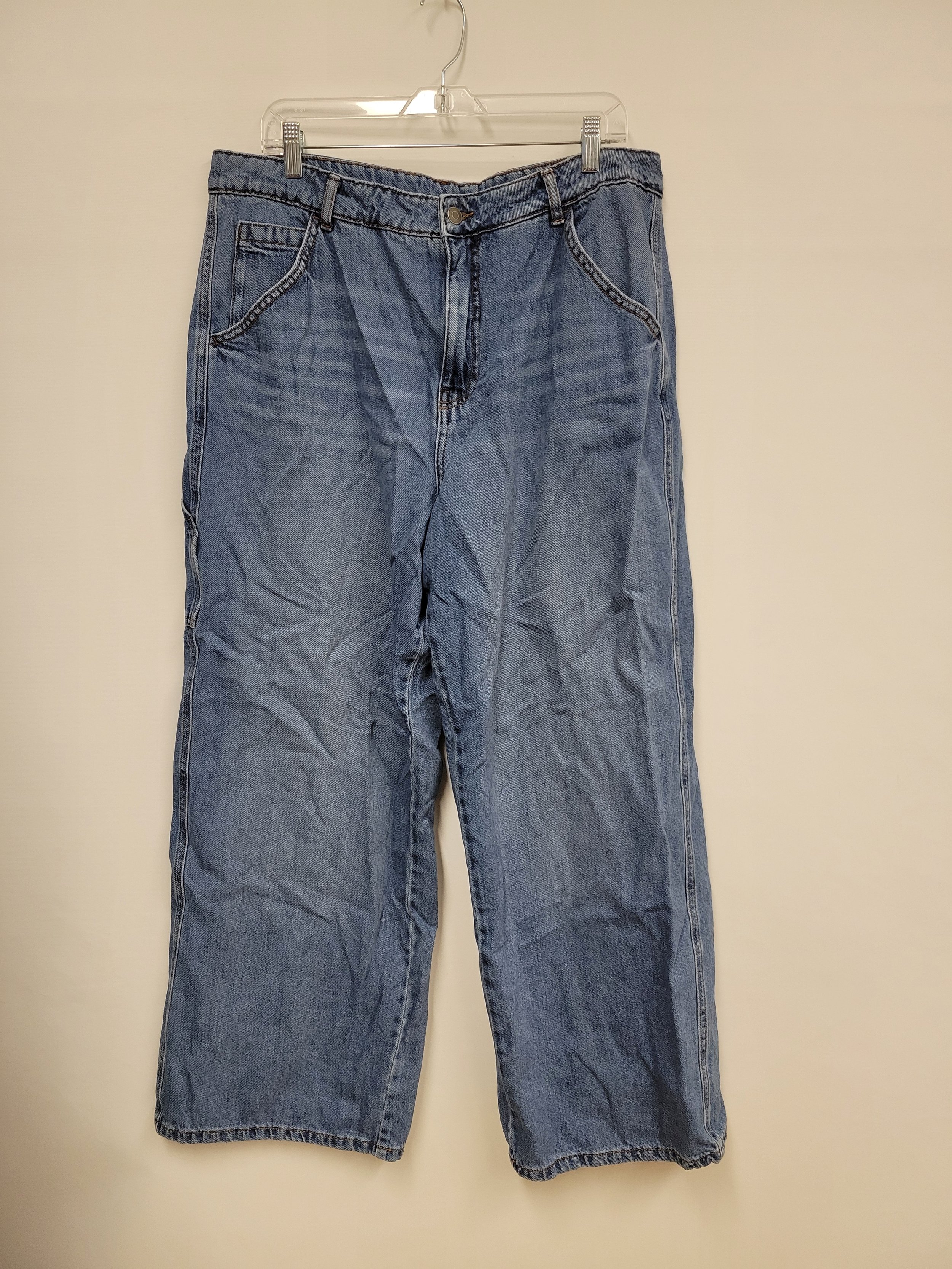 Jean ample délavé, George, taille 18