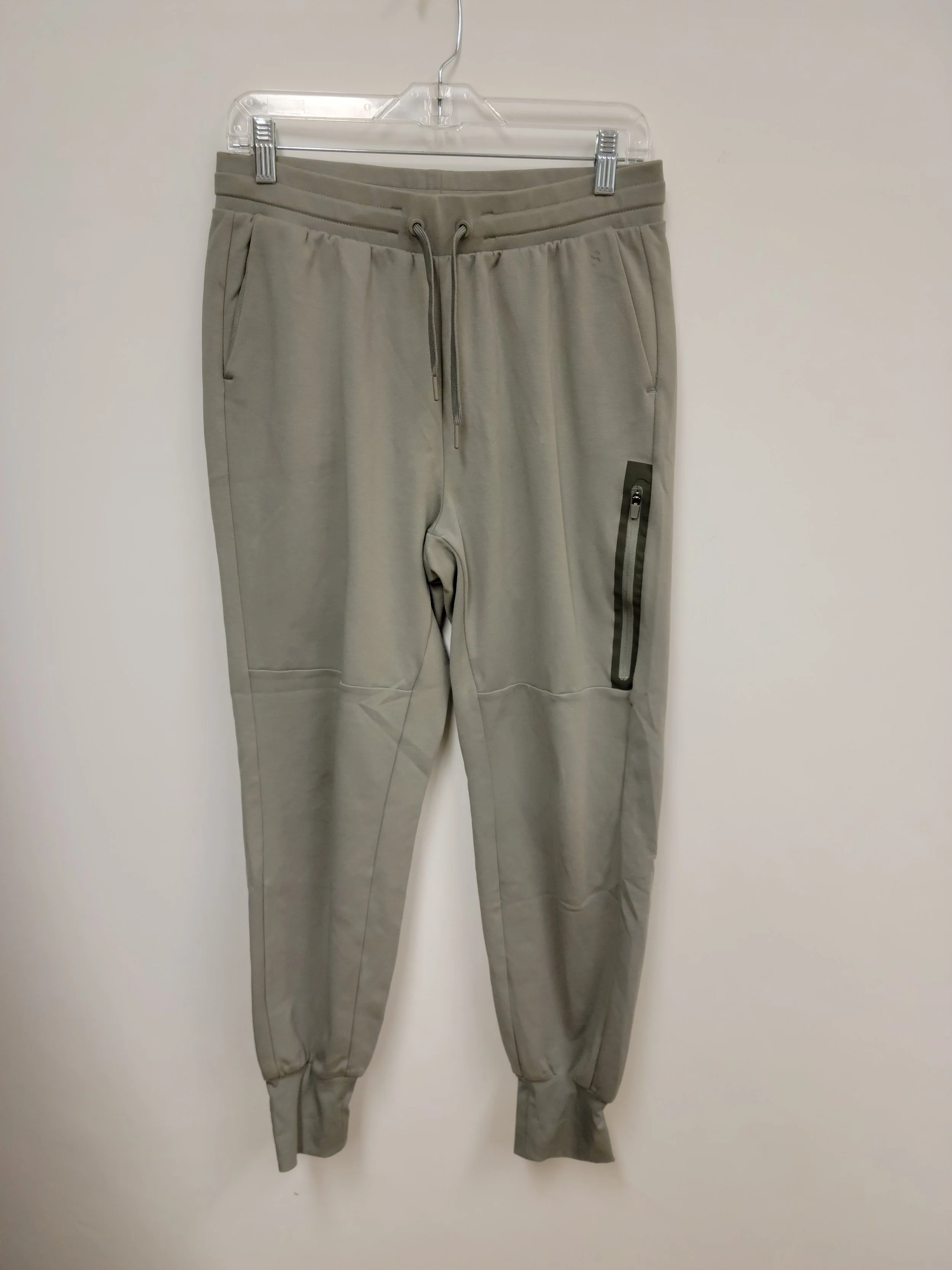 Pantalon jogging, gris-vert, H&M Sport, Medium