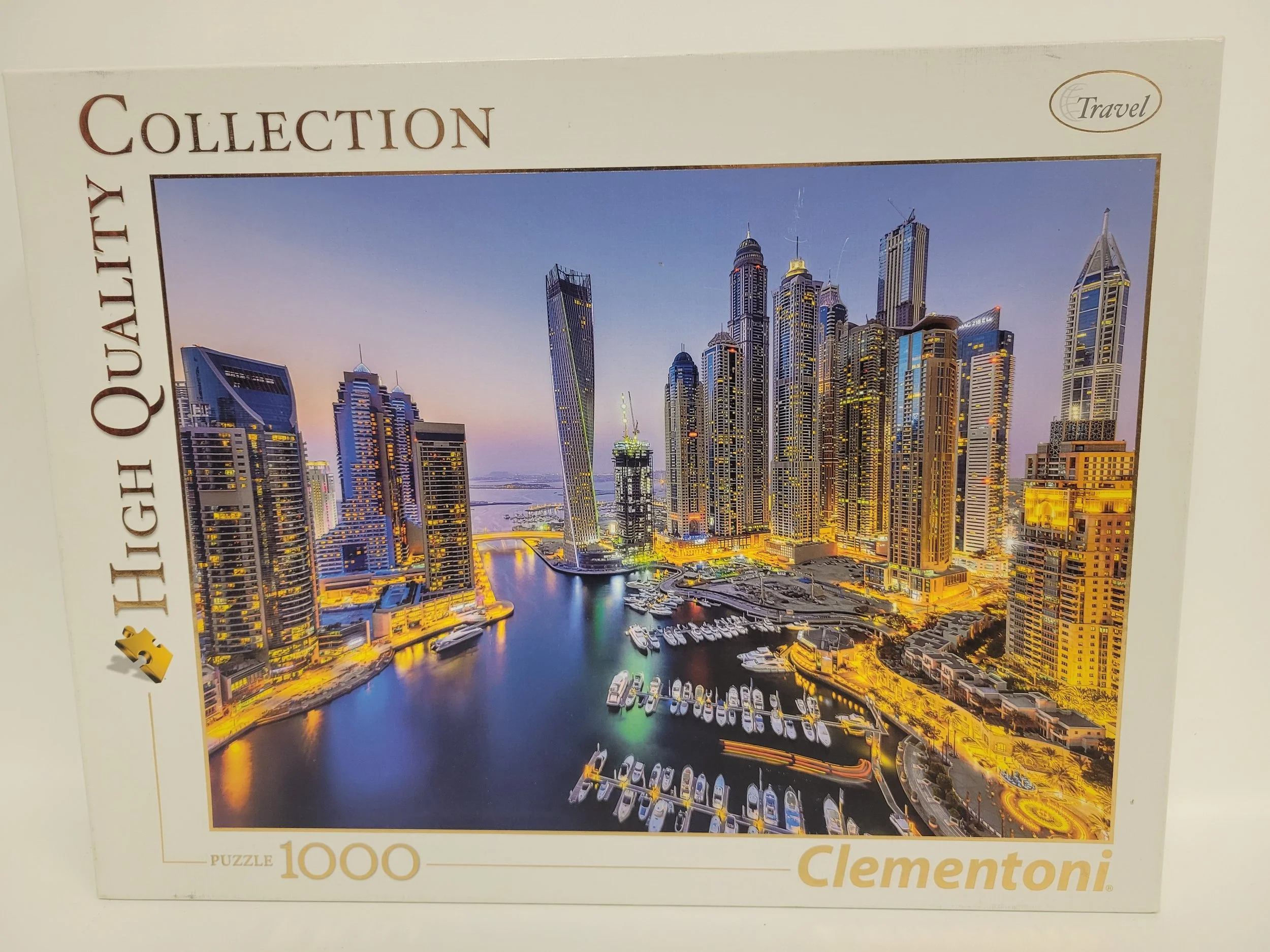 casse-tête 1000 morceaux, la grande ville, Clementoni