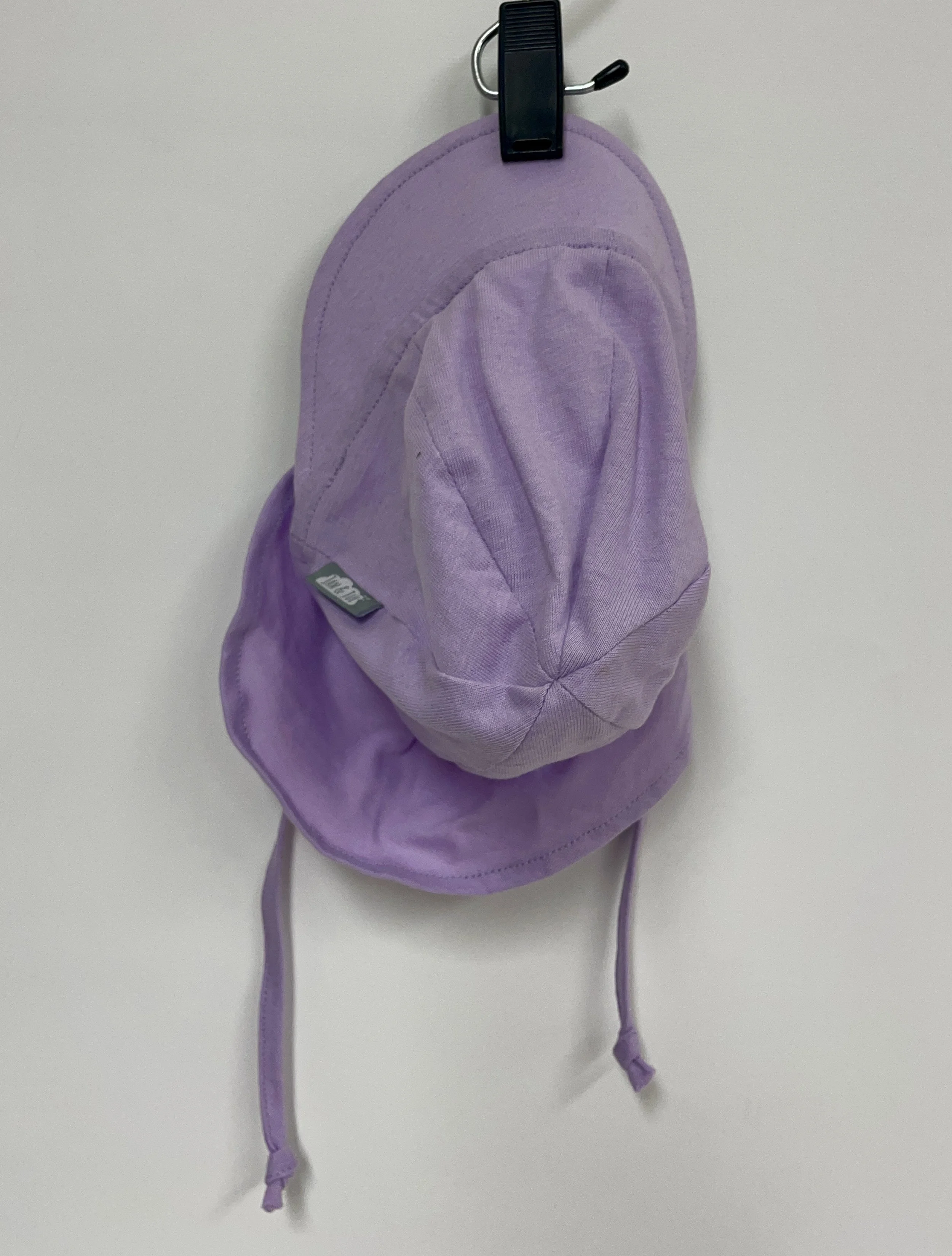 NEUF, chapeau léger couleur lilas, JAN & JUL, 100% coton, XS (0-3 mois)