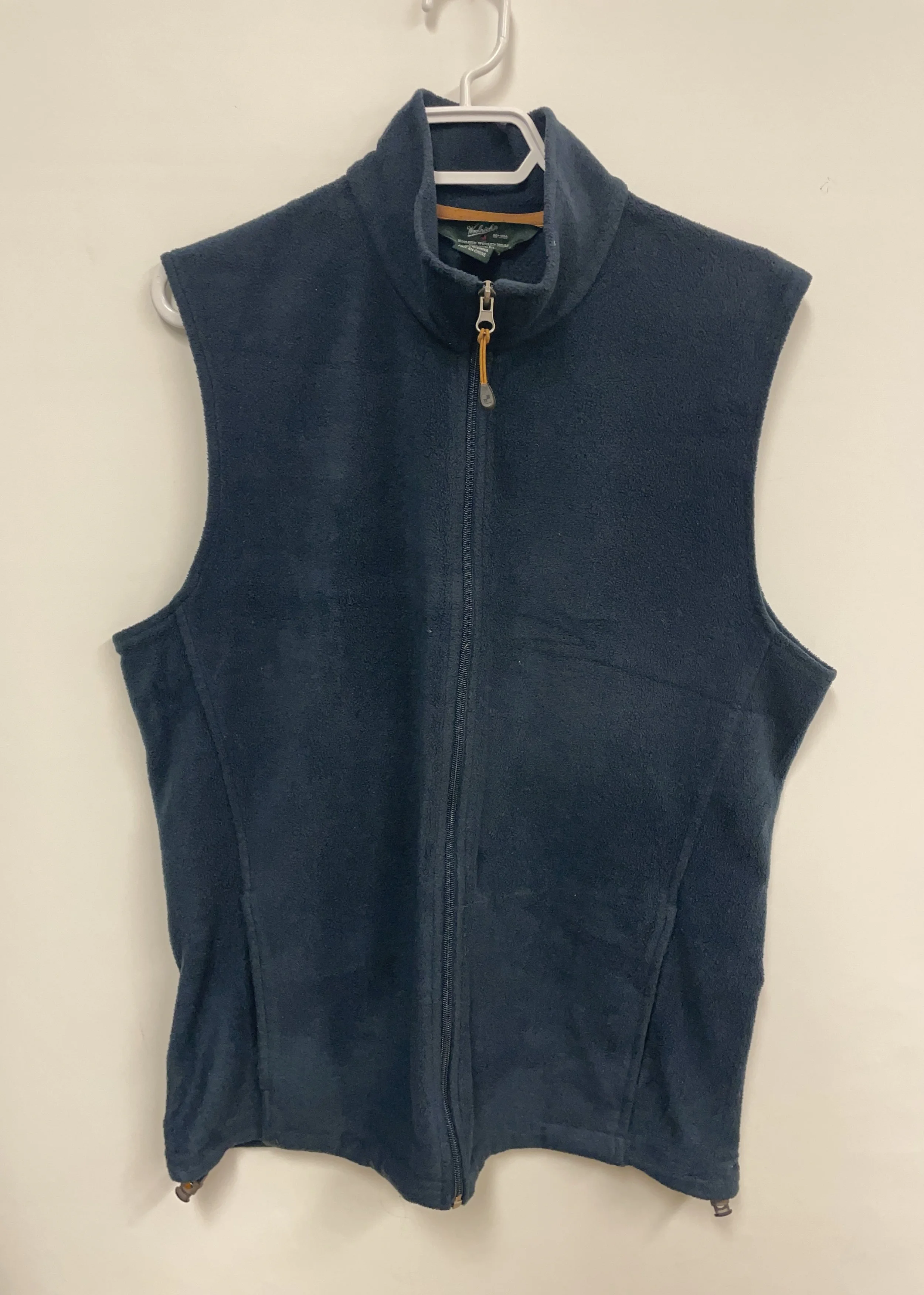 Veste sans manches en polar marine, WOOLRICH, L.