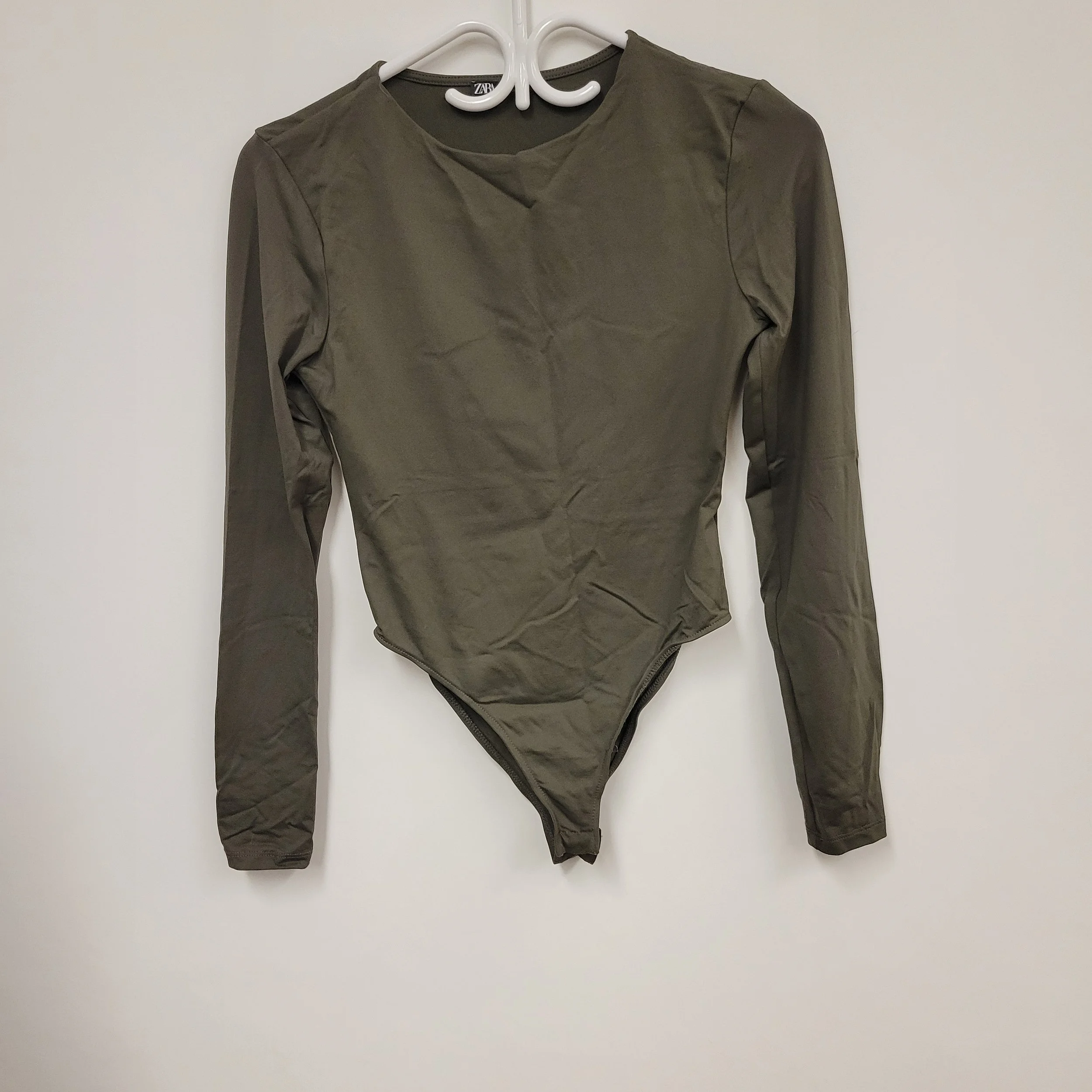 Body suit vert kaki, Zara, taille M