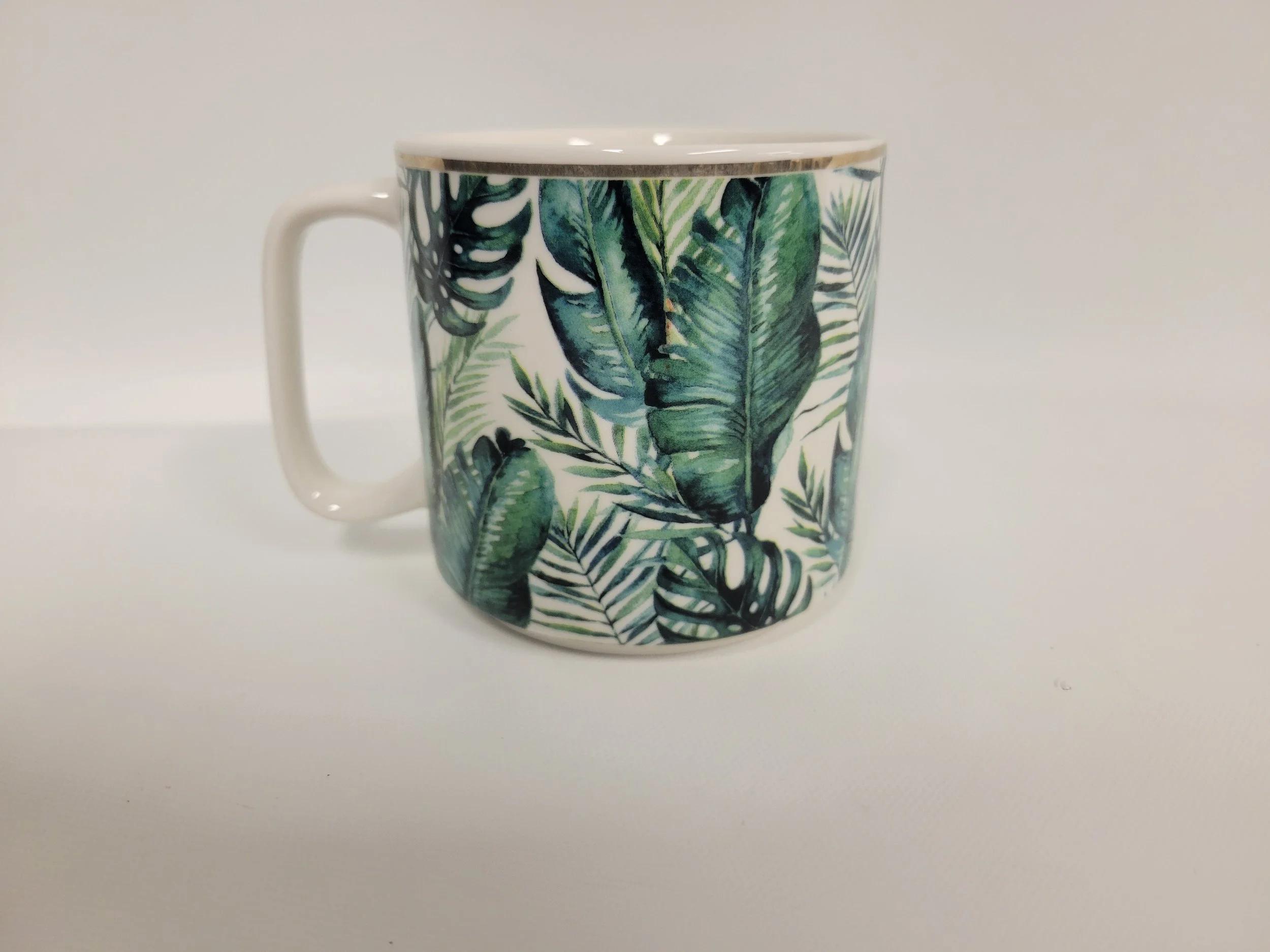 tasse motif tropical