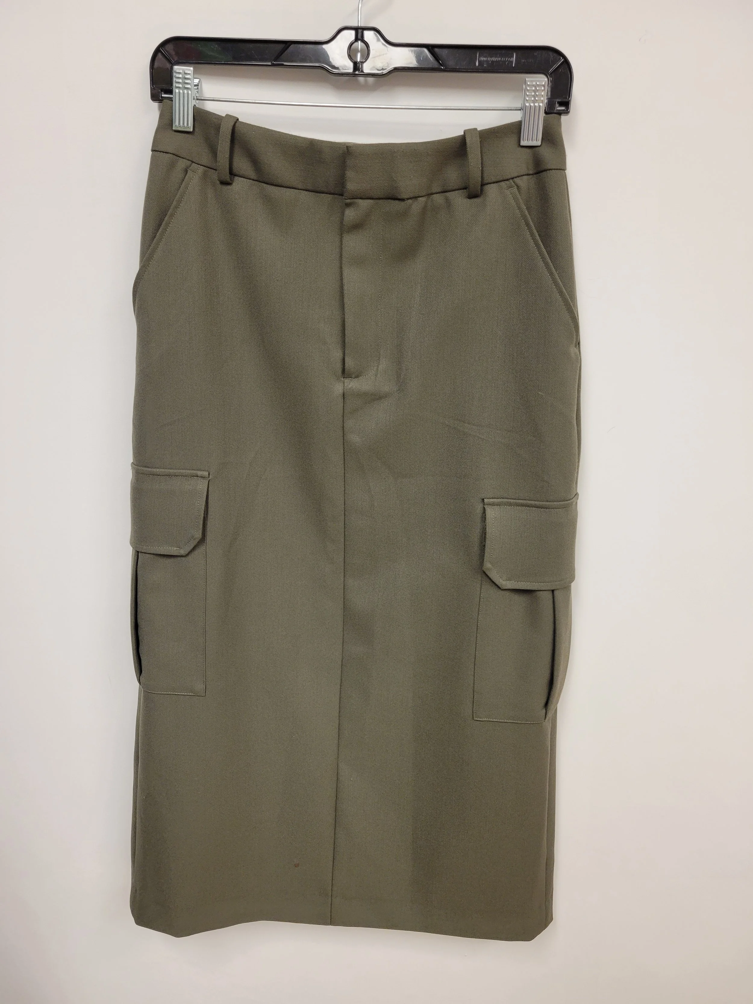 Jupe longue, vert armée, Contemporaine par Simons, taille 2