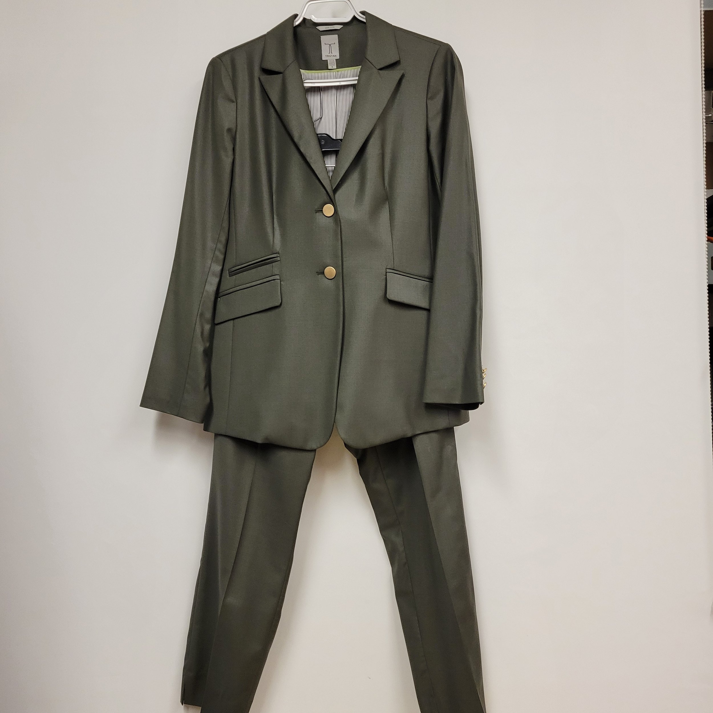 Ensemble tailleur vert, Tristan, taille 8