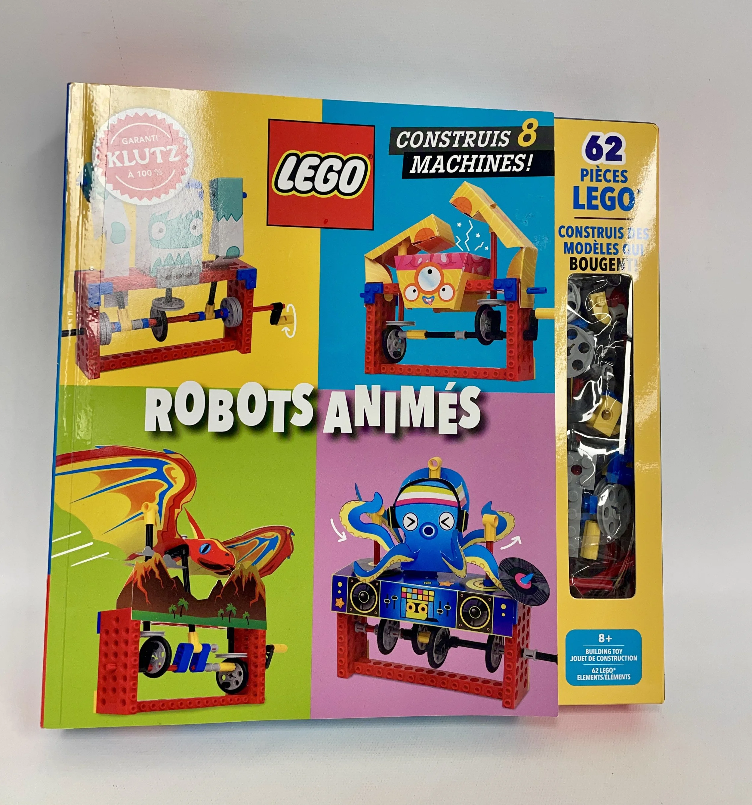 LEGO, robots animés à construire, age 8 ans et +.
