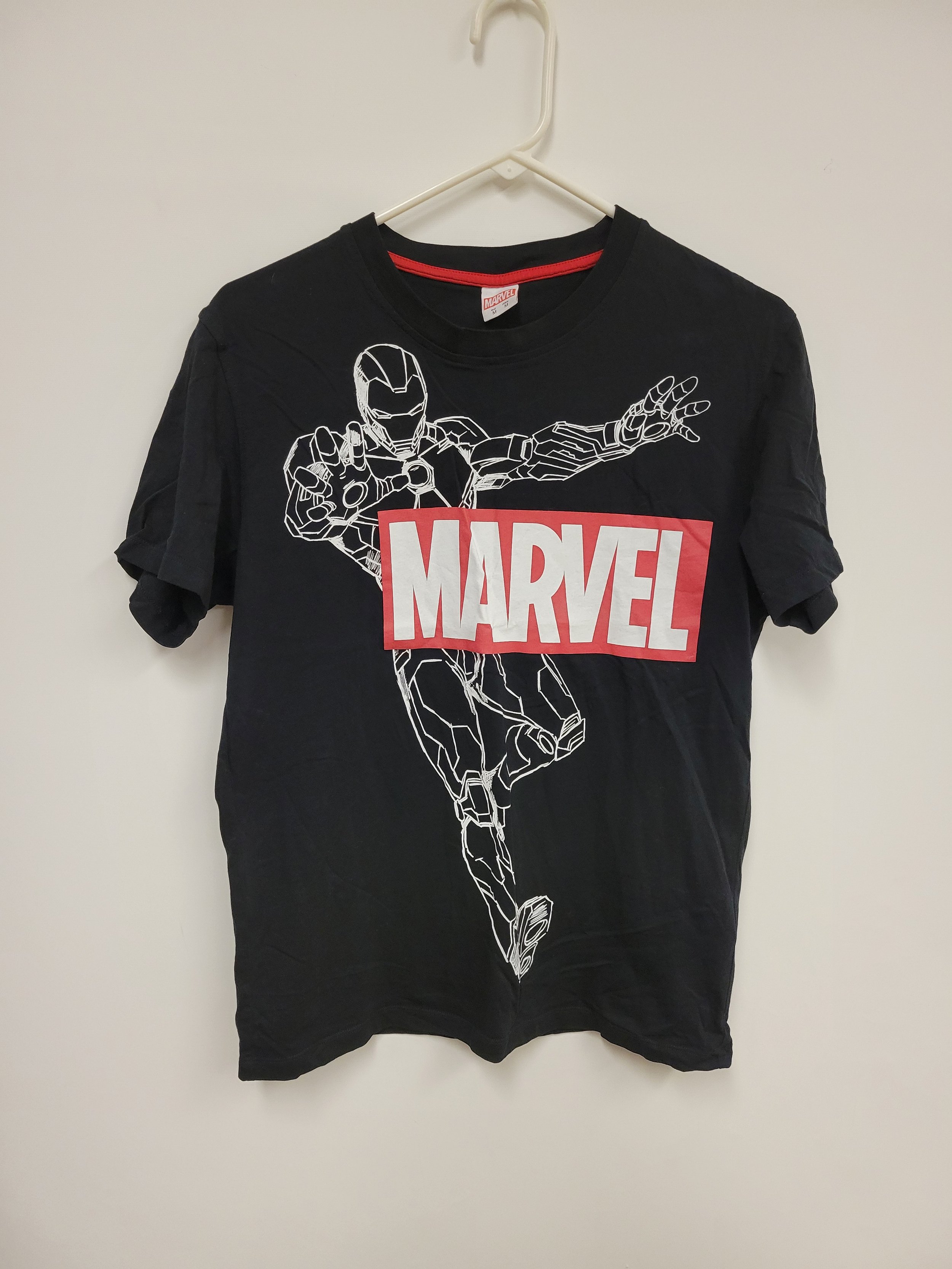 T-shirt noir Ironman, Marvel, M (fait petit)