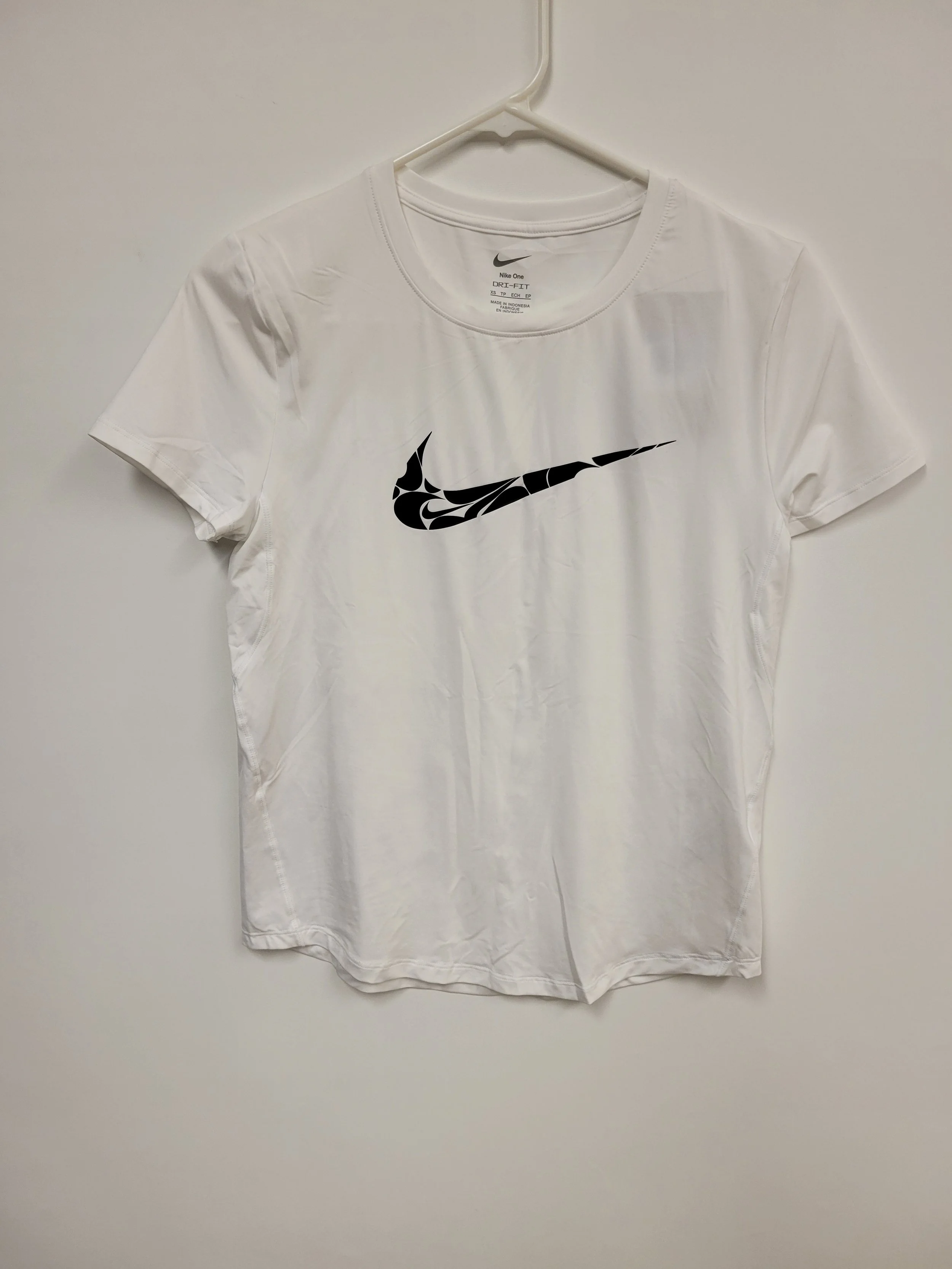 t-shirt sport blanc, nike, XS