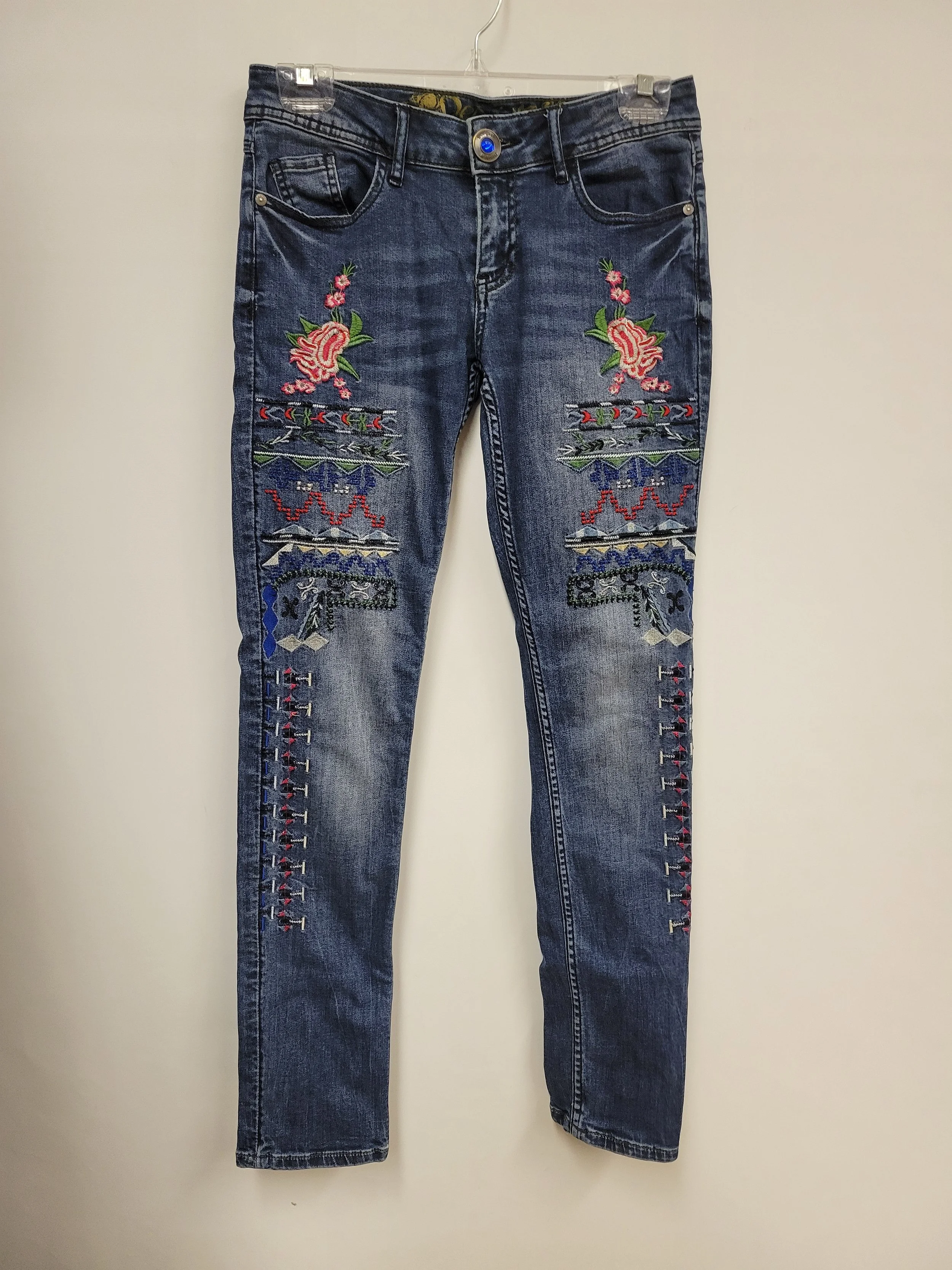 Jean brodé, Desigual, taille 26