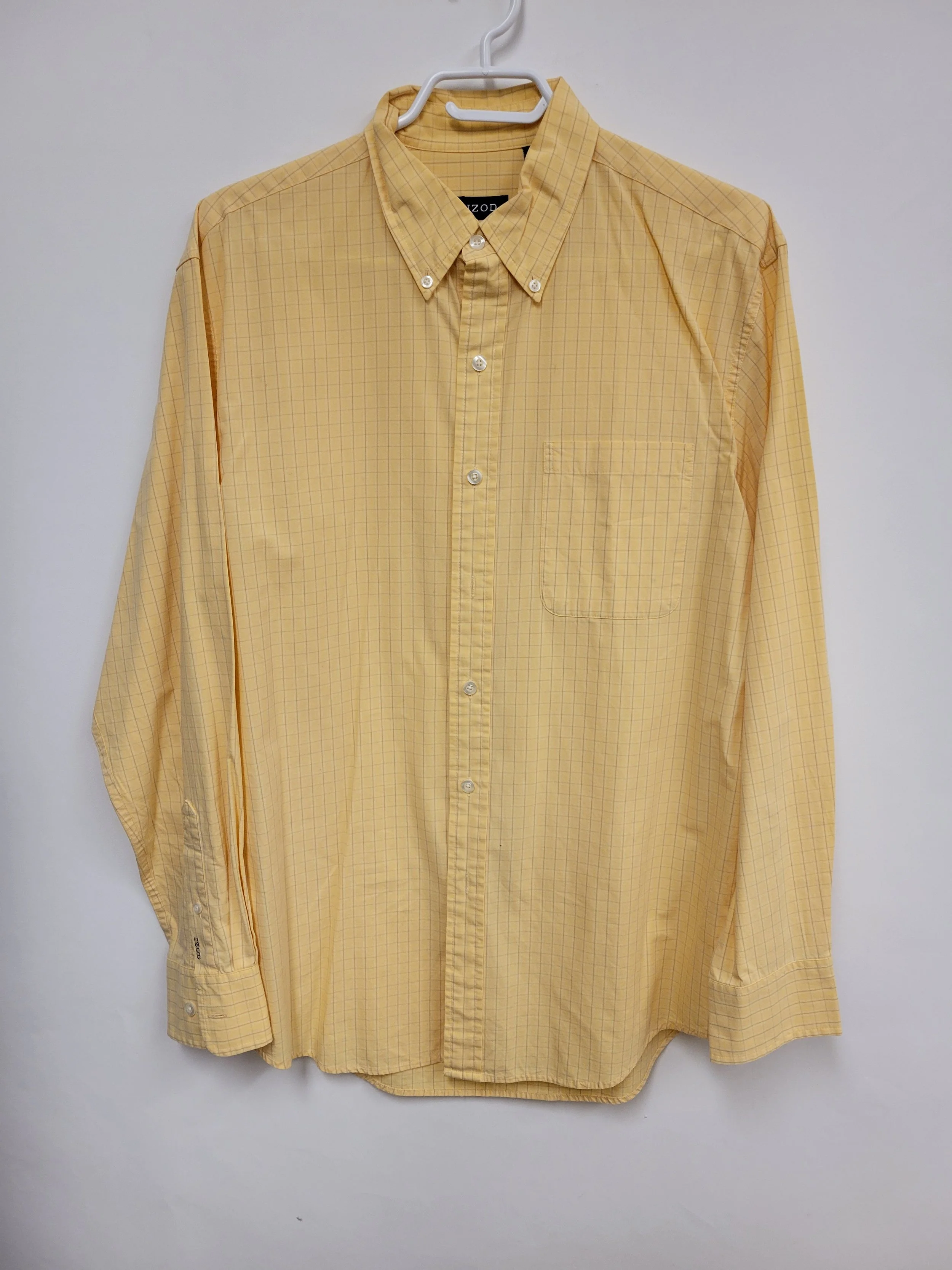 Chemise jaune pâle, IZOD, M