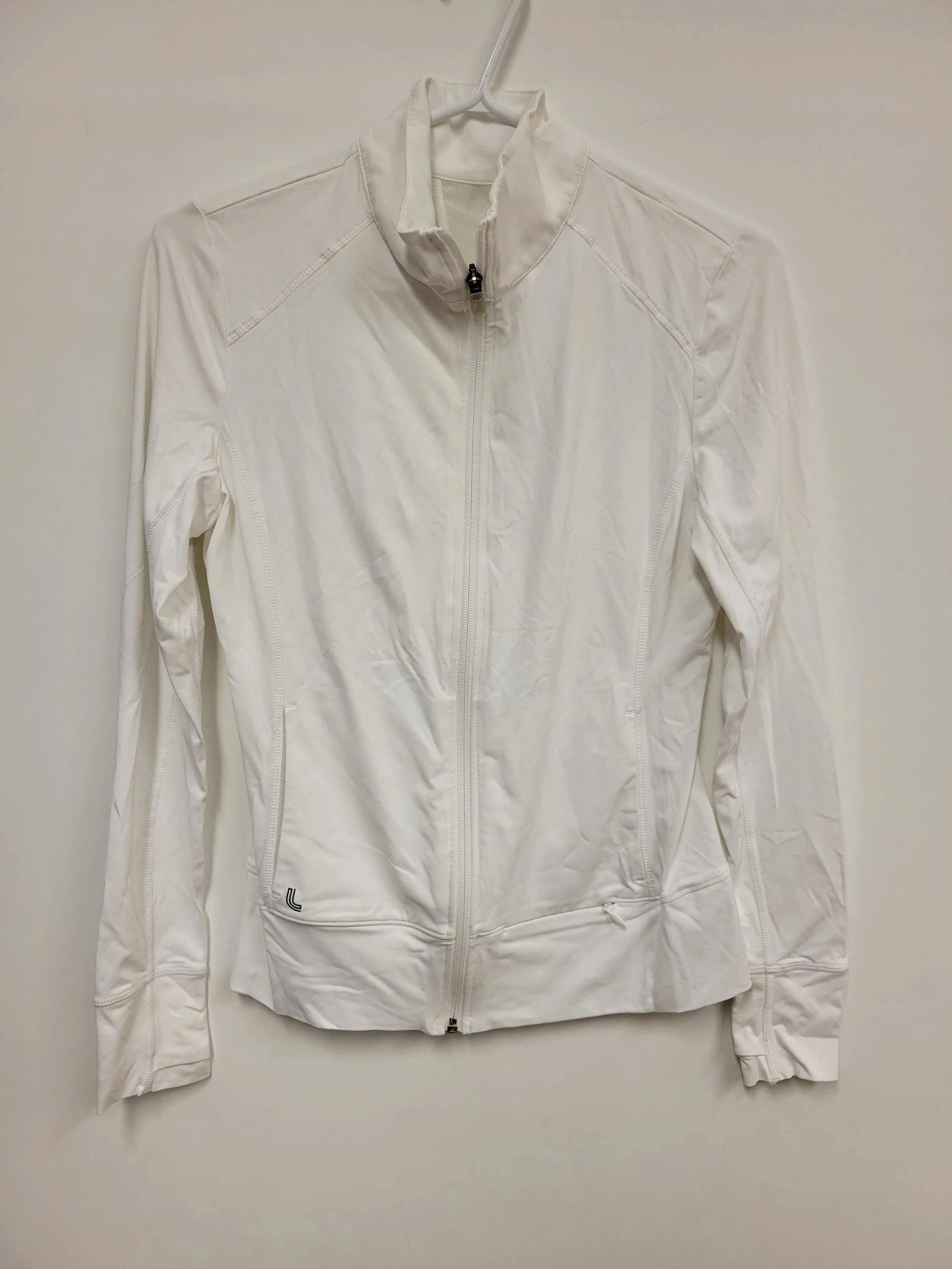 Veste zippée sport blanche, Lole, S
