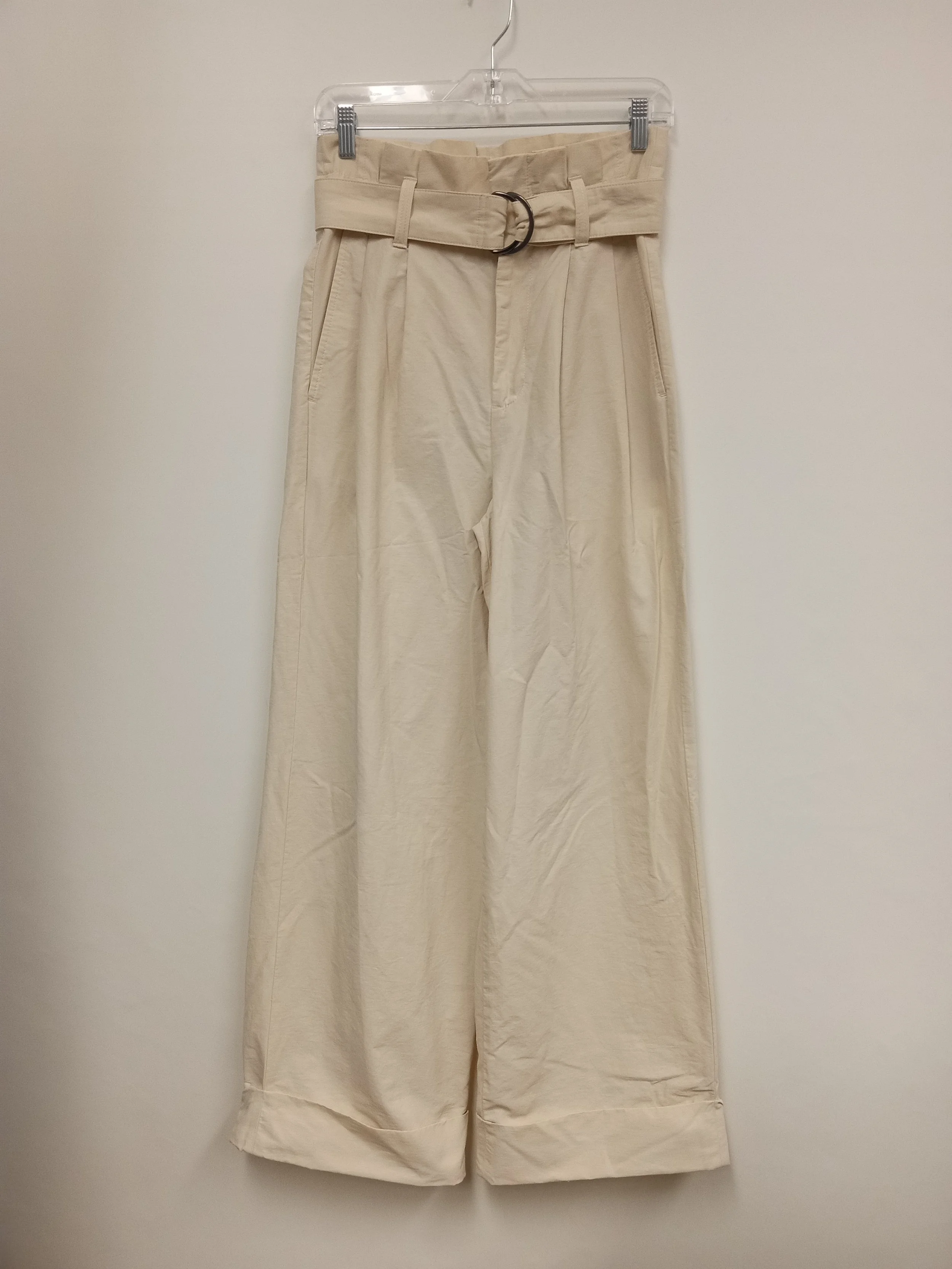 Pantalon beige, jambe large, Banana Republic, Taille 4 ans
