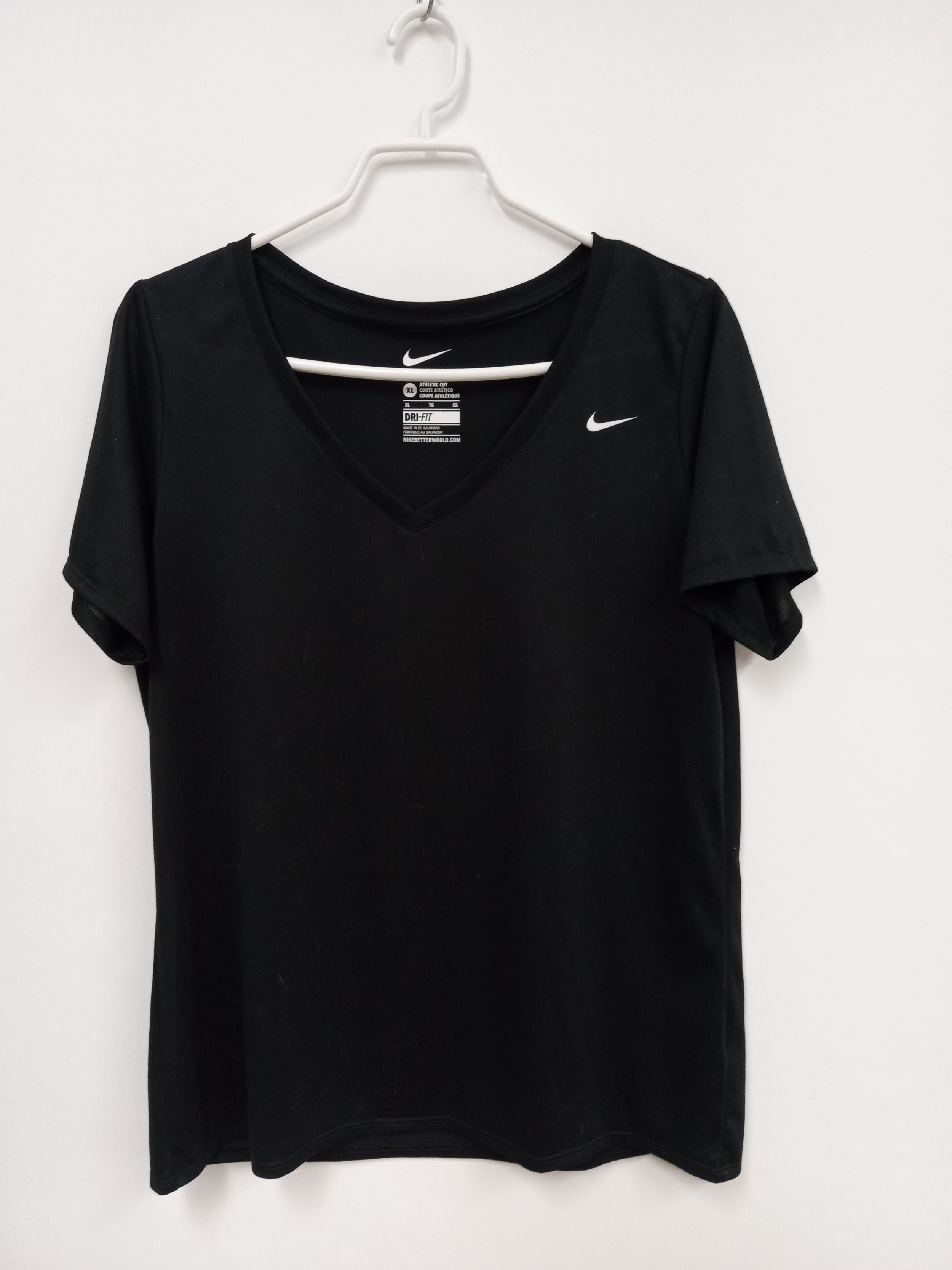 T-Shirt sport (DRI-FIT), Noir, NIKE, XL