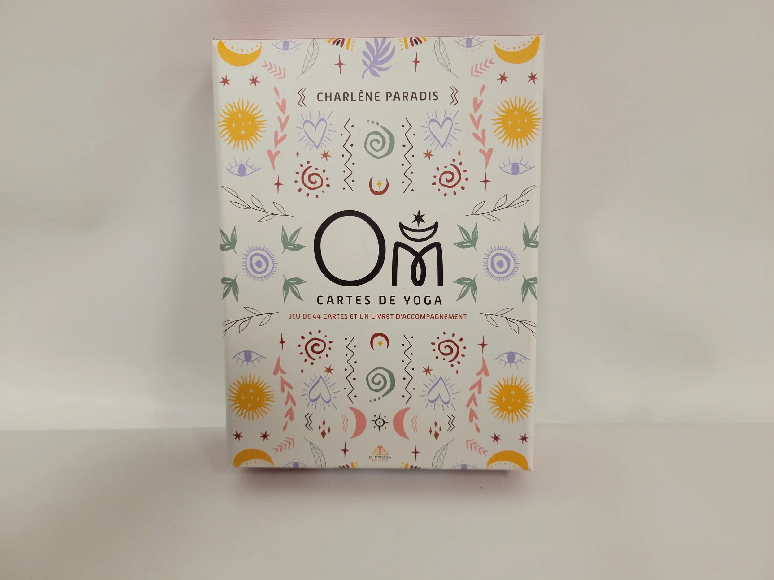 Cartes de yoga avec livret, Om