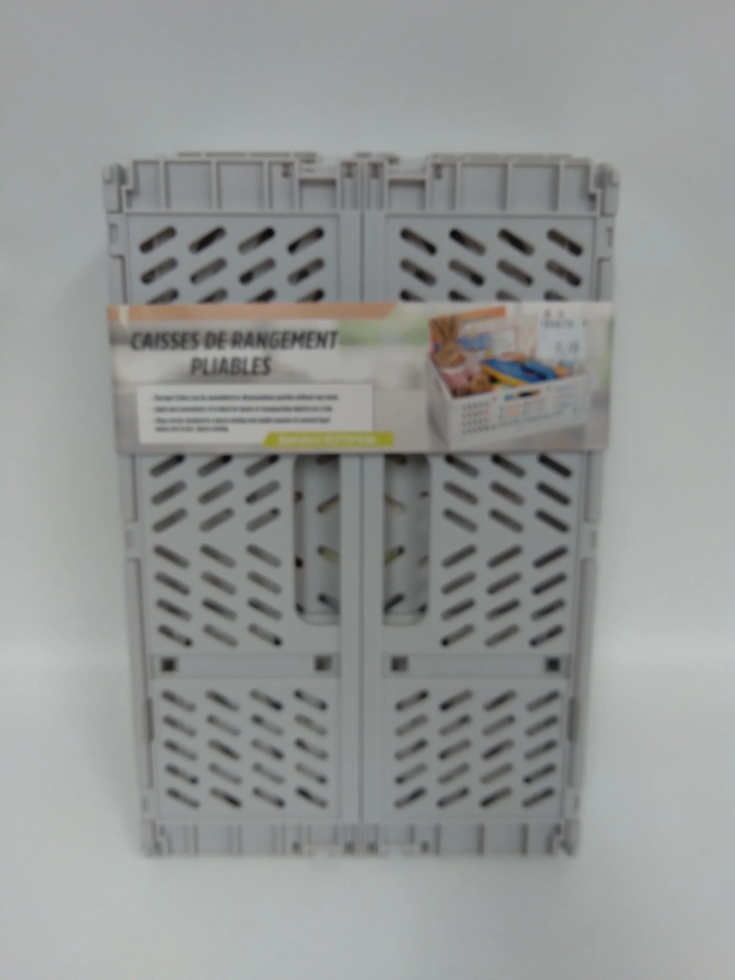 NEUF - rangement pliable 12.2 x 7.9 x 4.5