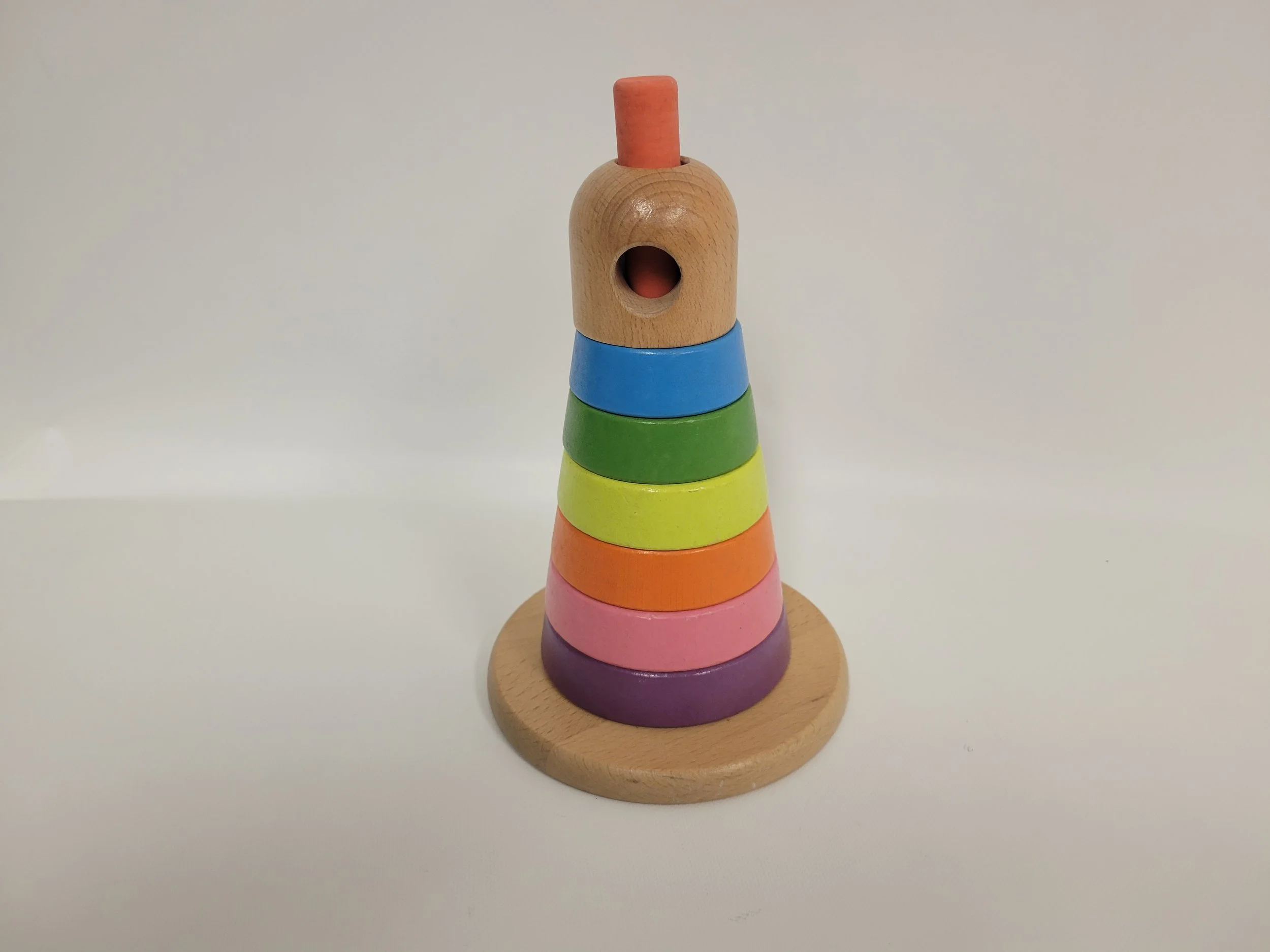 Jeu rondelles en bois