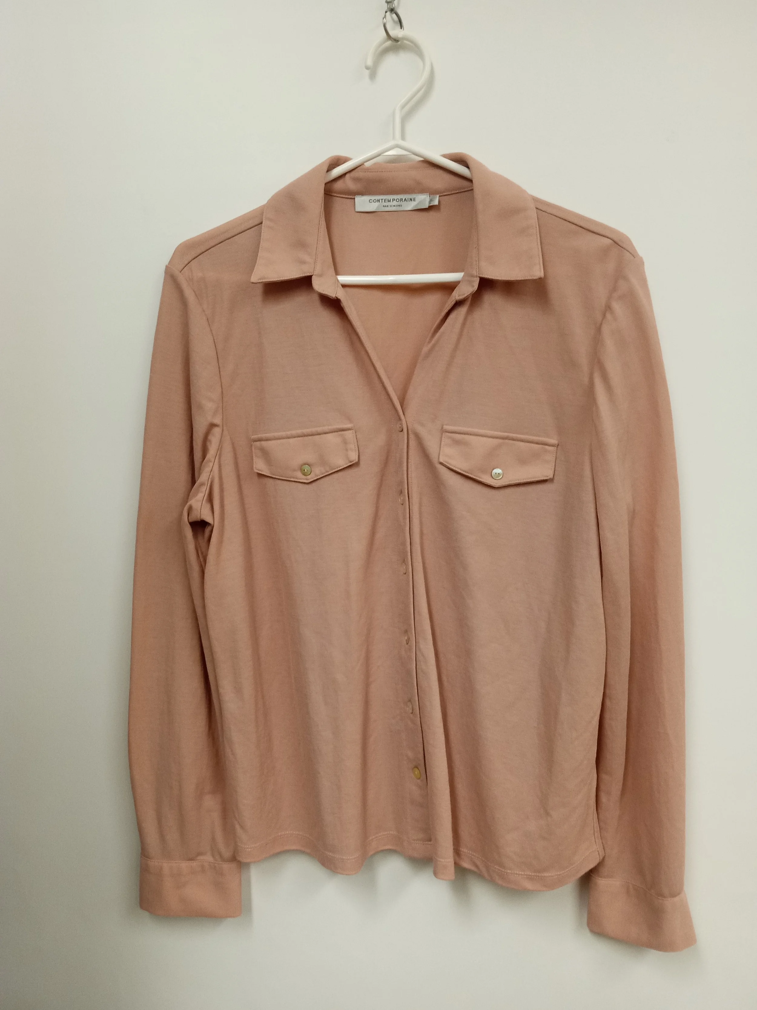 Chemisier (Viscose/Polyamide), Vieux rose, CONTEMPORAINE, L