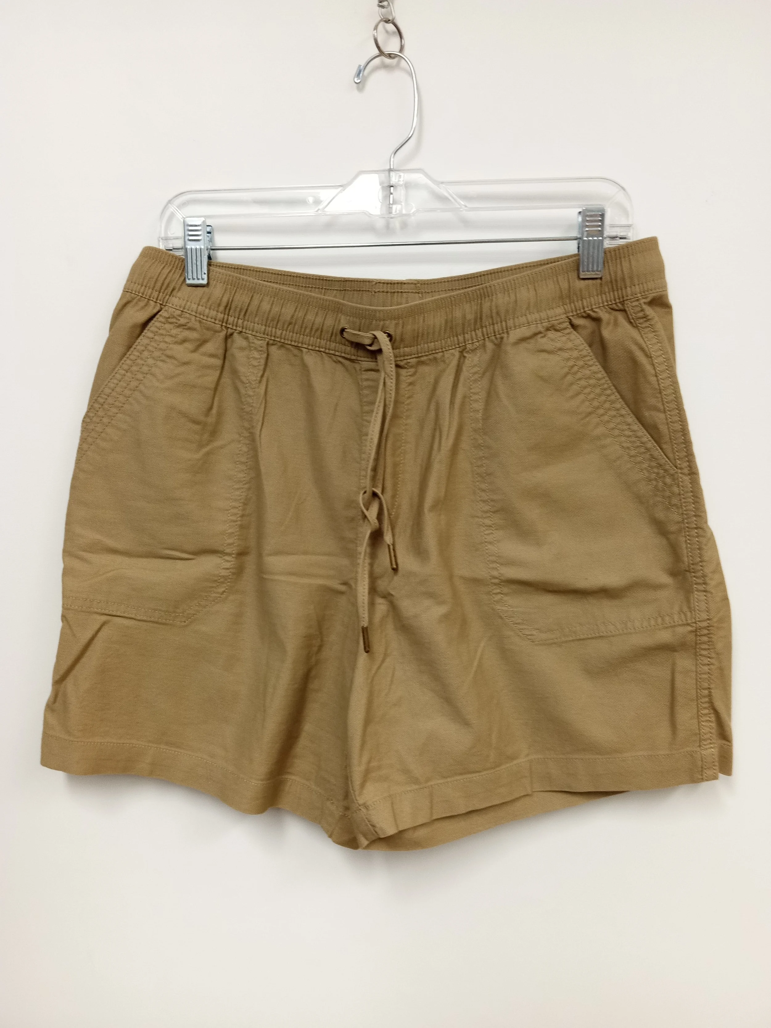Short brun pâle en coton, Tahari, M