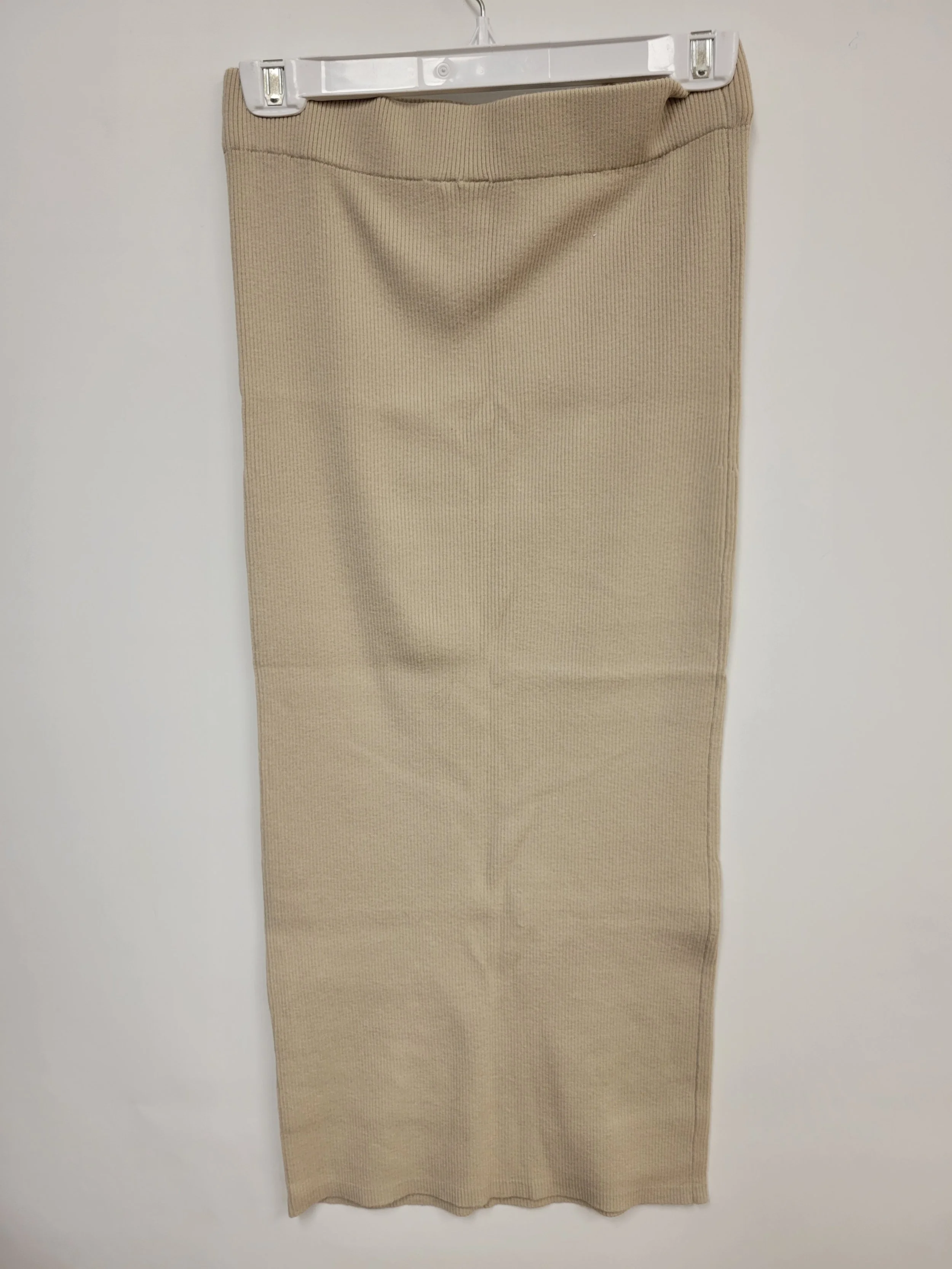 jupe longue beige extensible, twik, M