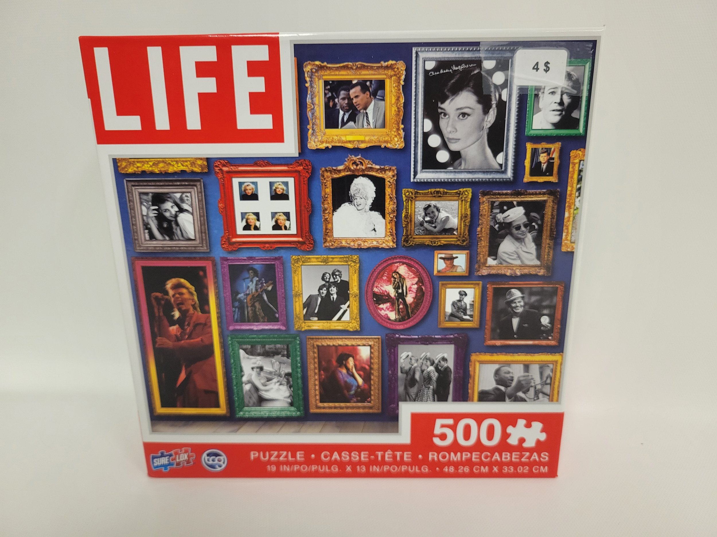 Casse-tête 500 morceaux, images du Life magazine