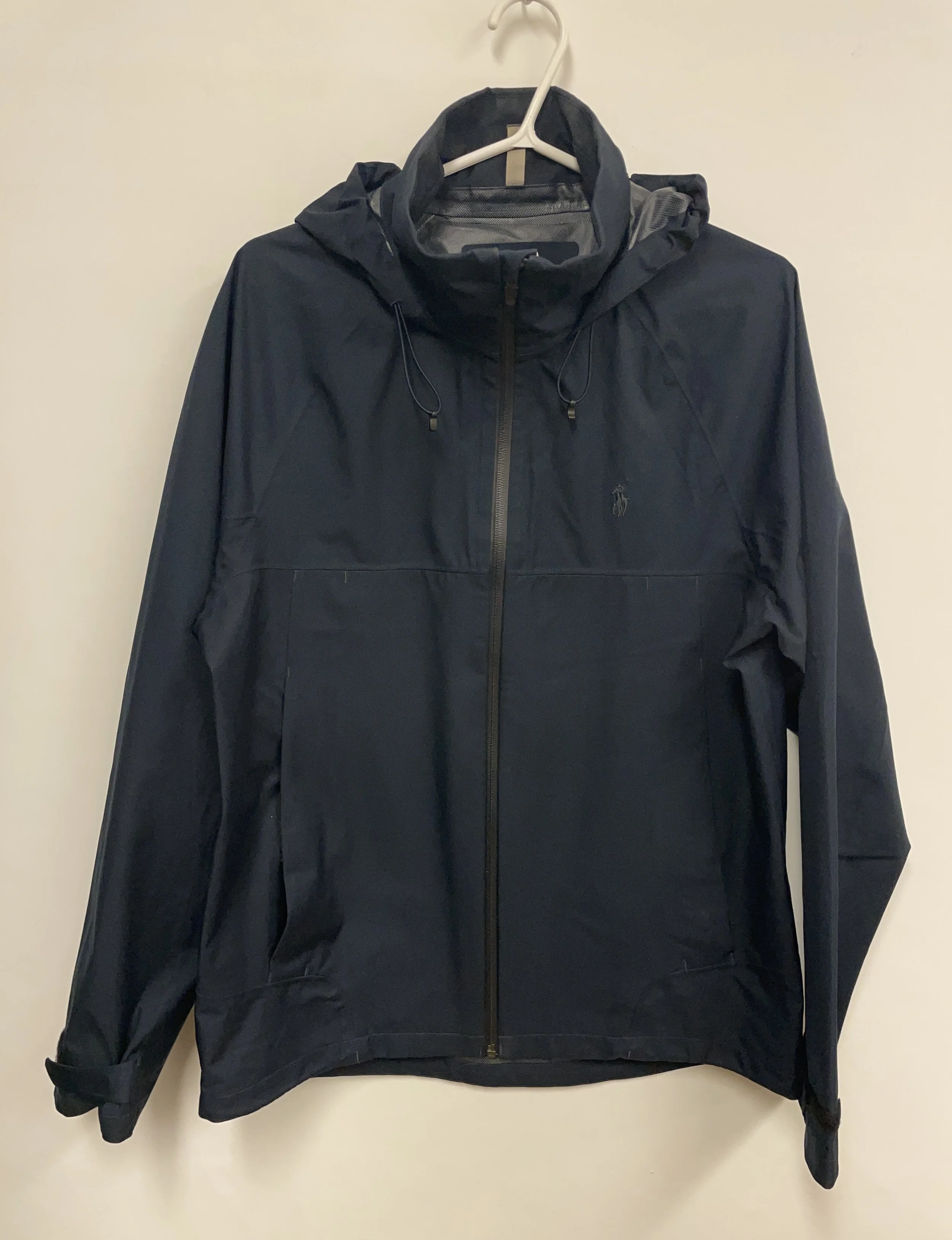 Coupe-vent imperméable marine, POLO RALPH LAUREN, comme neuf, M.