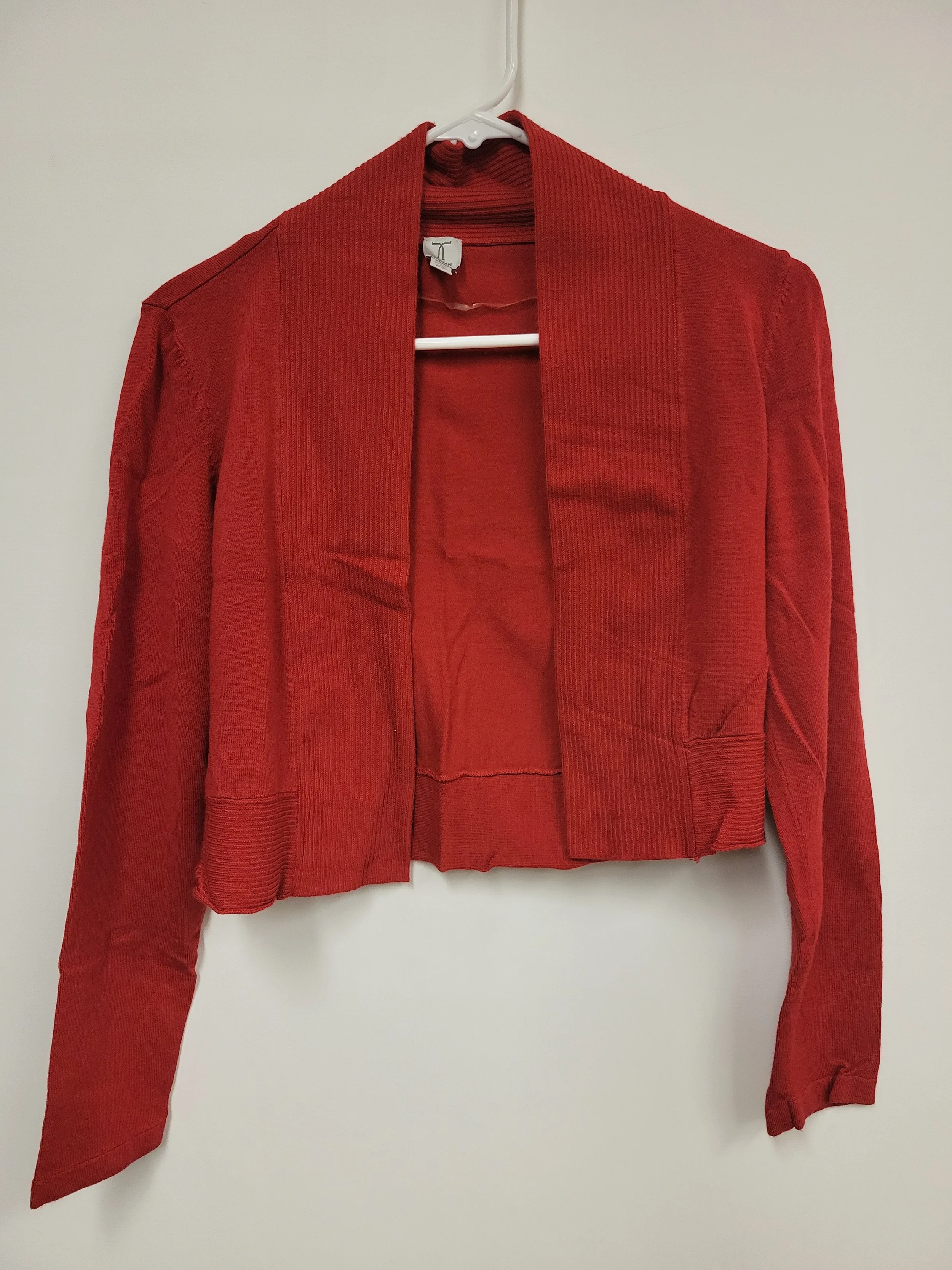 Cardigan ouvert rouge, Tristan, M