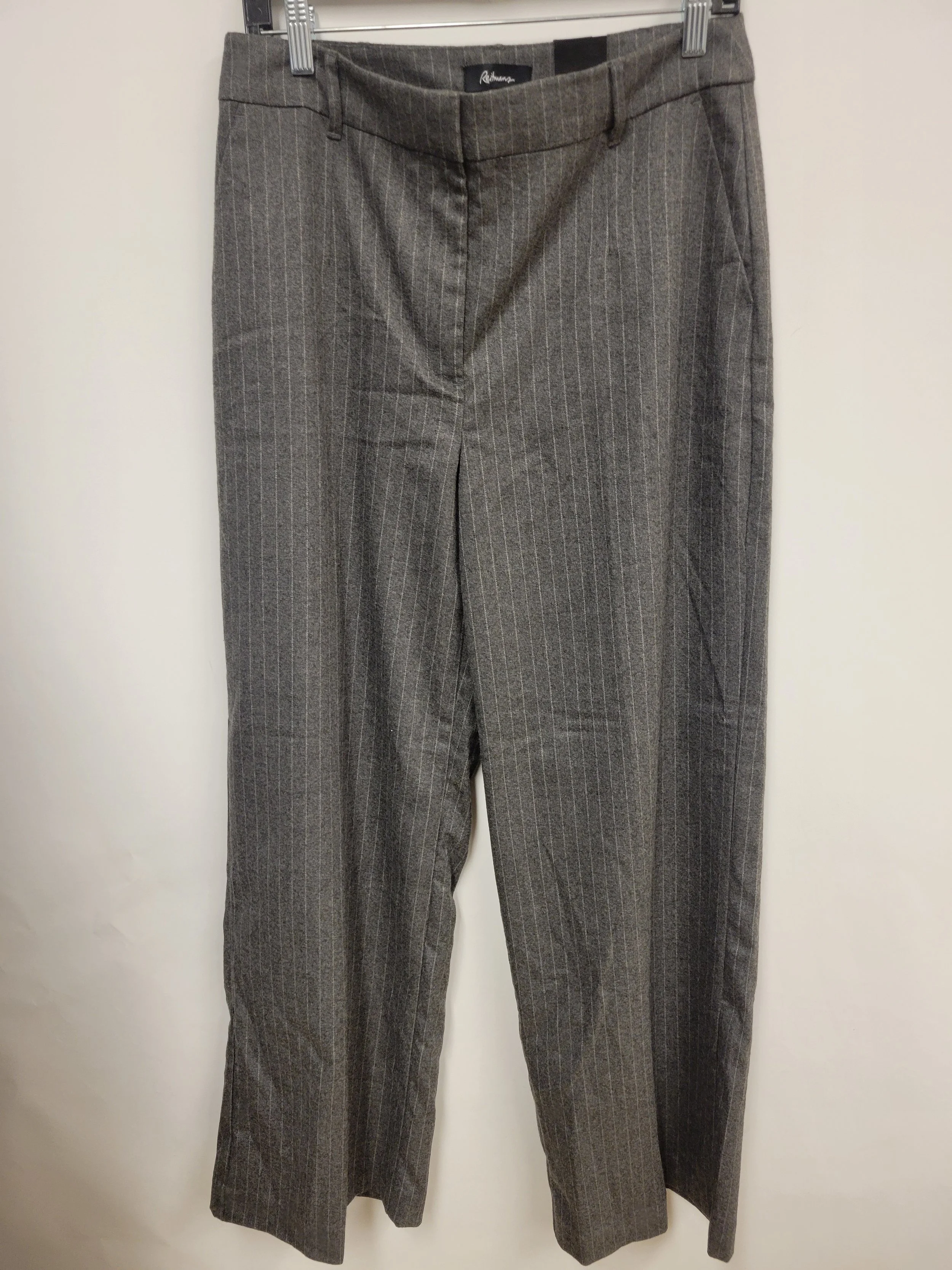 NEUF - pantalon gris rayé, reitmans, taille 8