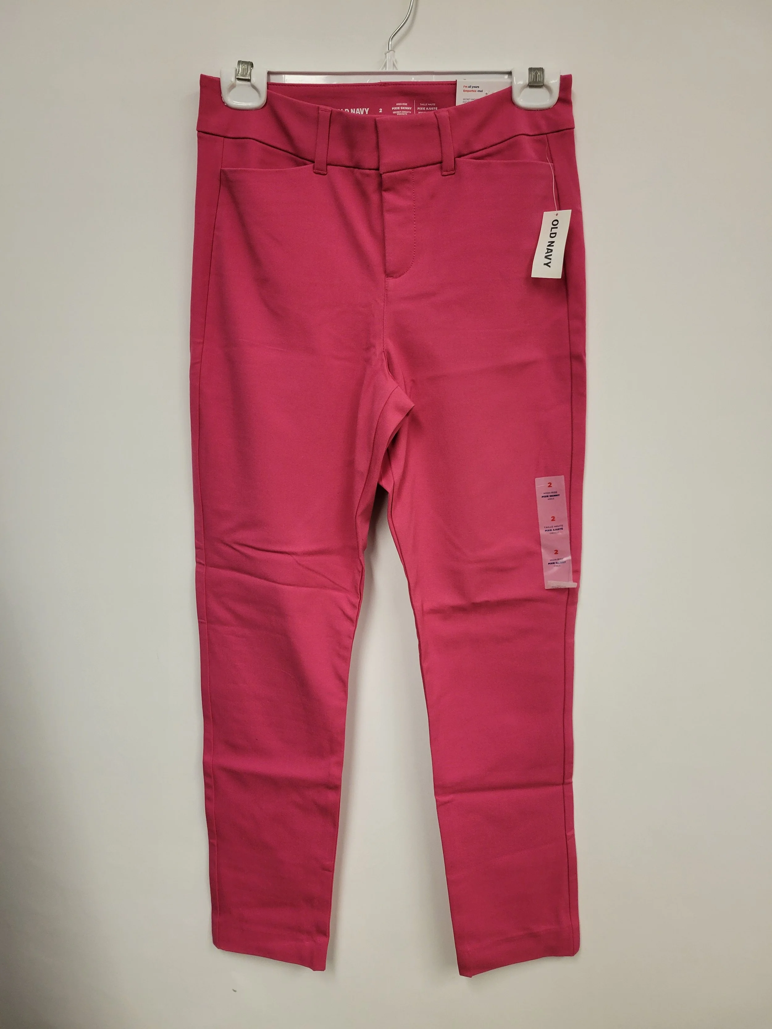 NEUF - Pantalon rose étroit, Old Navy, taille 2