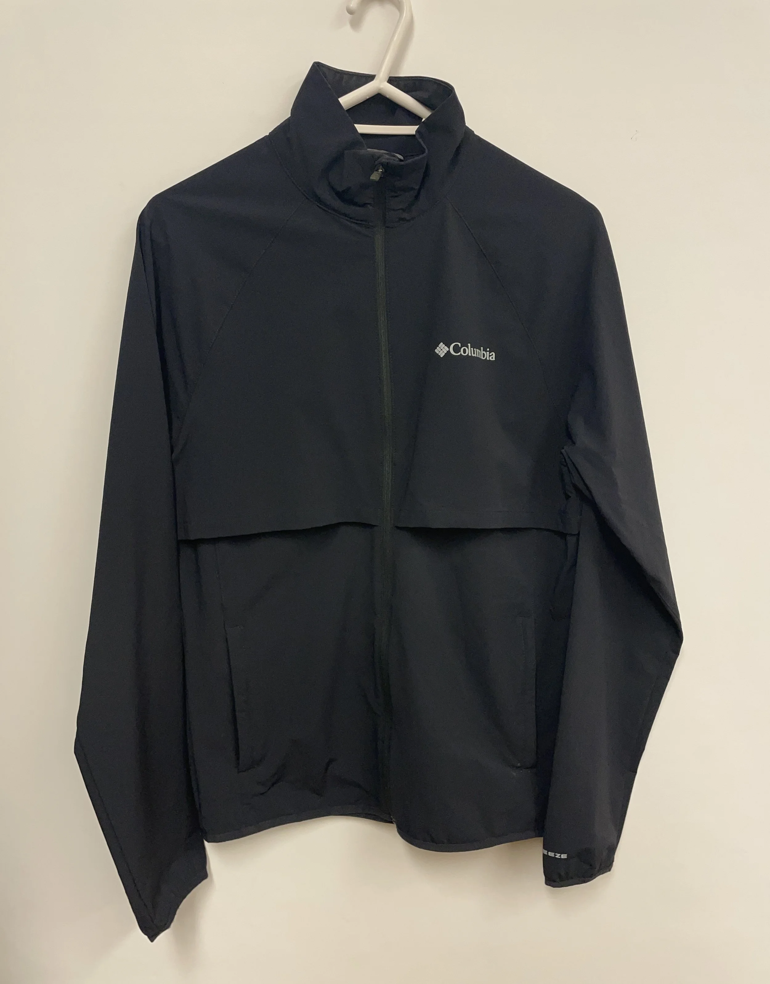 Coupe-vent noir, COLUMBIA, comme neuf, XS.