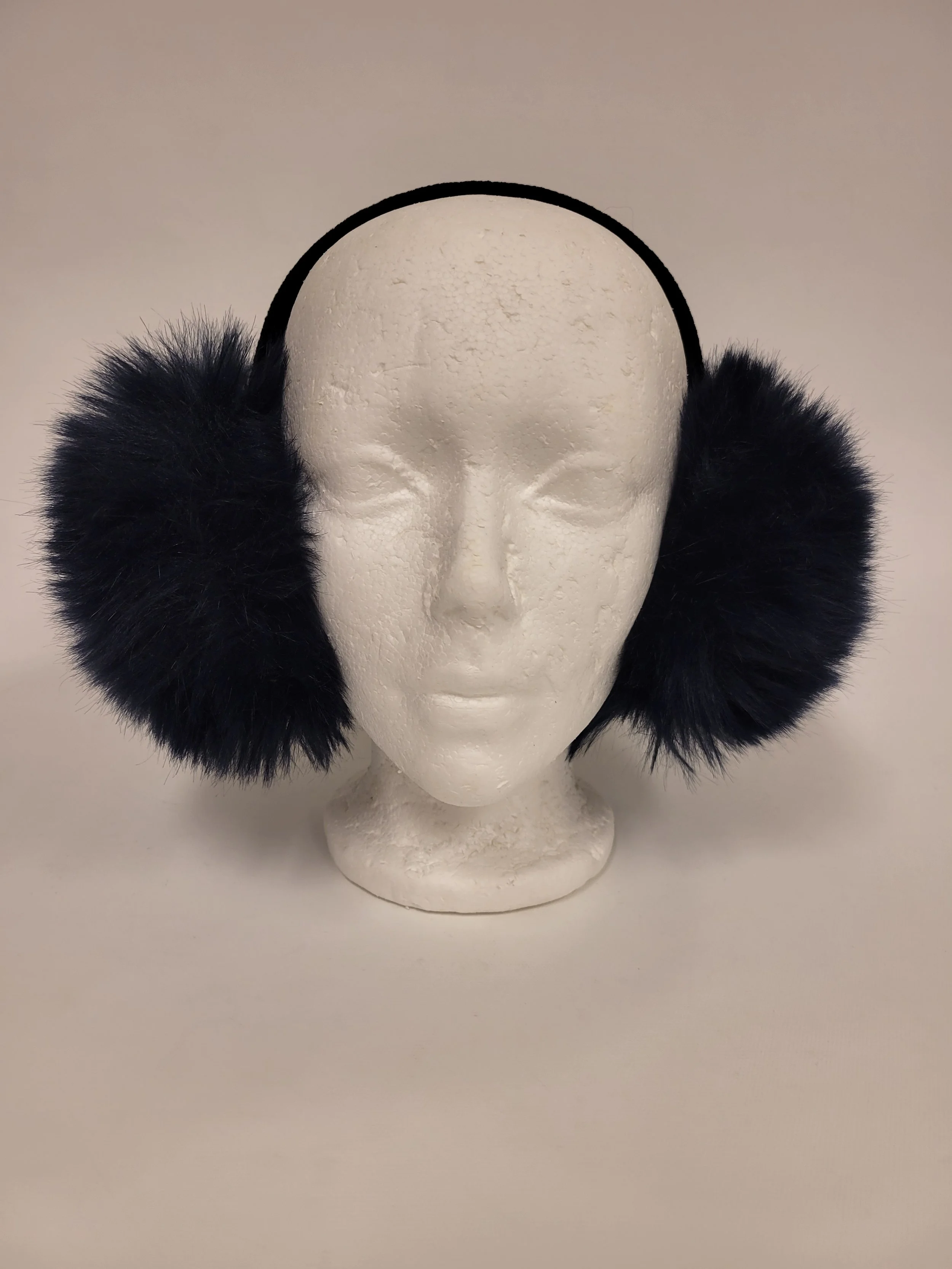 Cache-oreilles en fausse fourrure marine, Surell