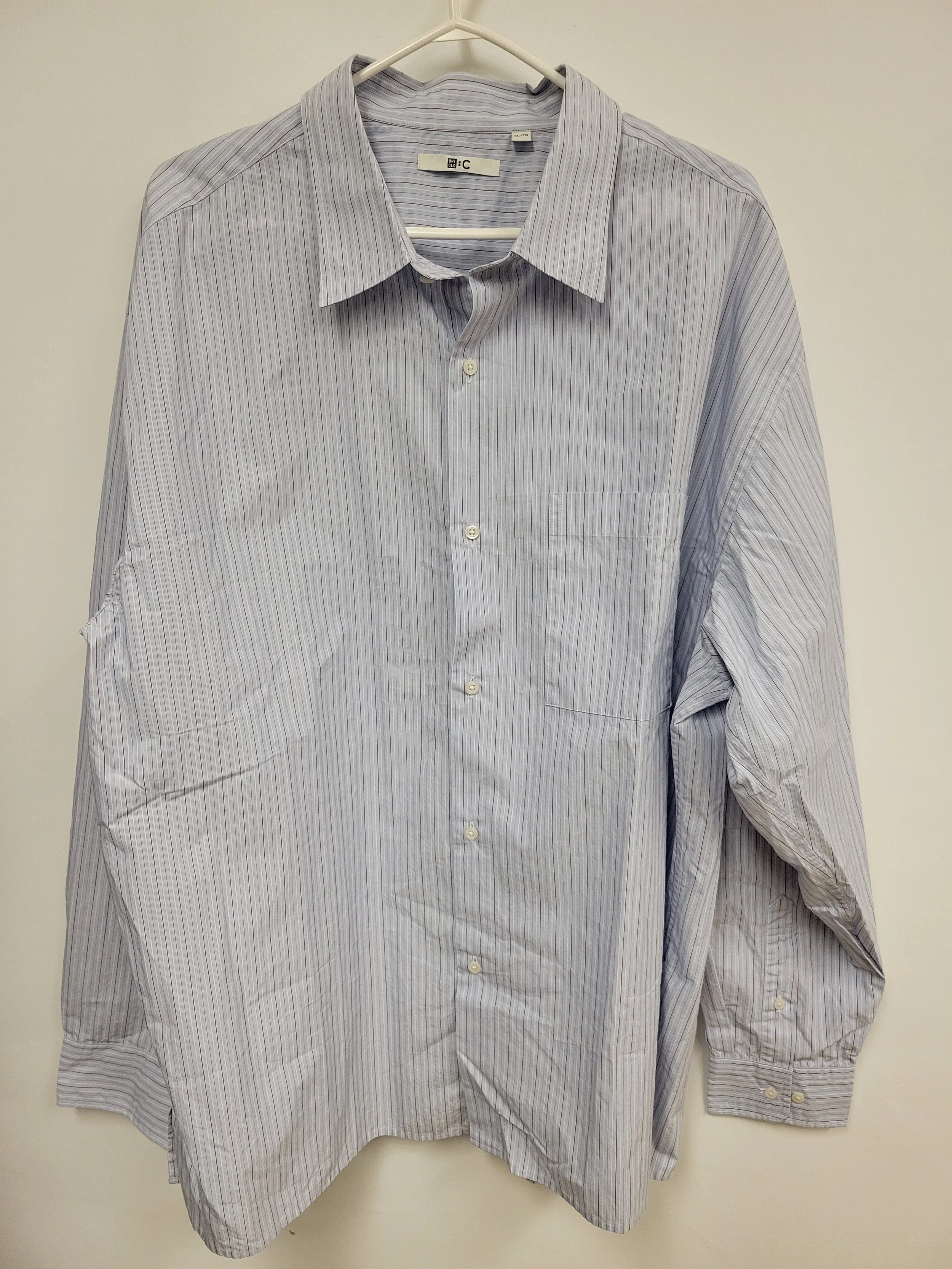Chemise lignée, Uniqlo, XL