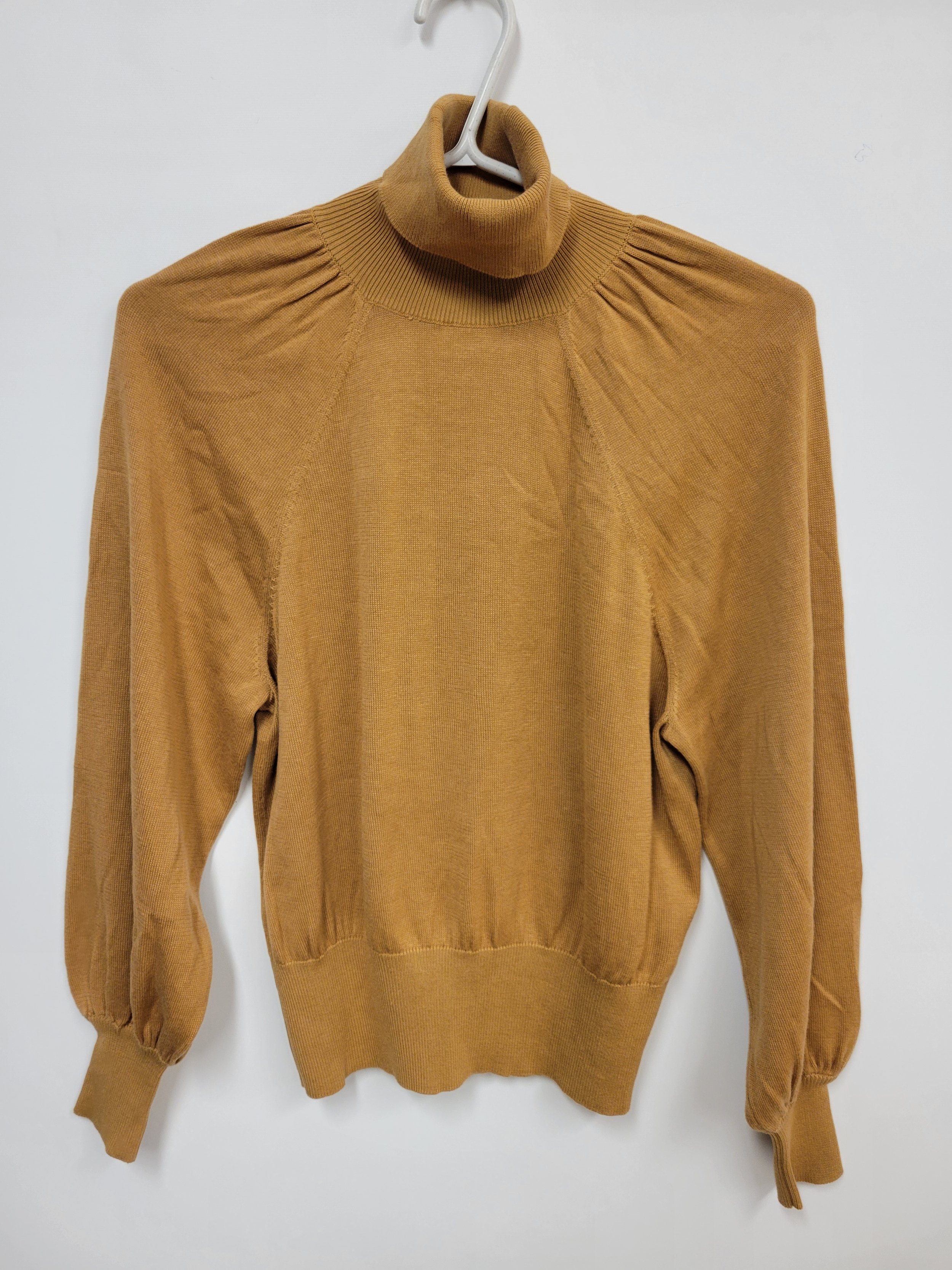 Chandail col roulé, manche bouffante, Sweewë Paris, Small