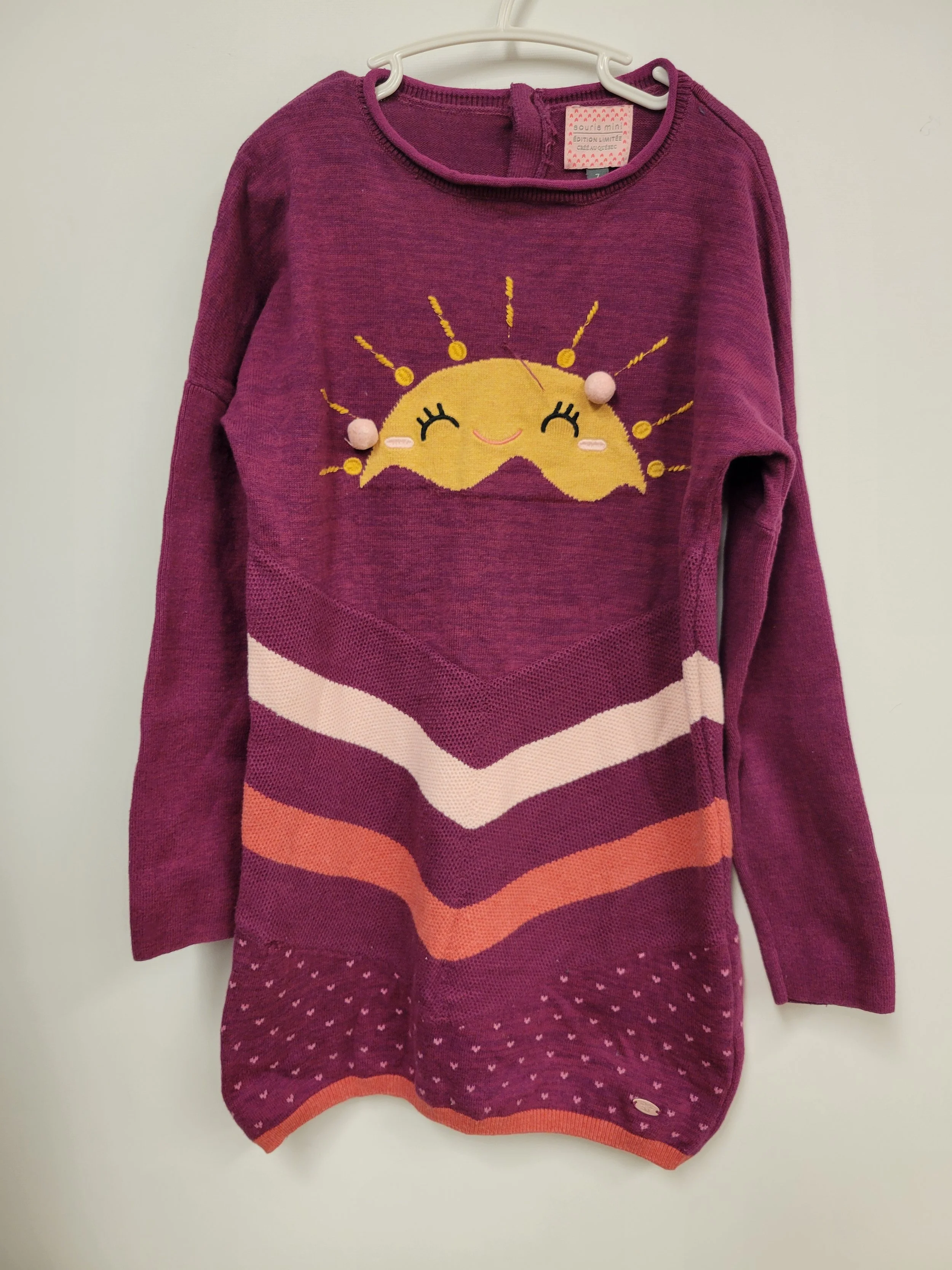 Robe a motif, Souris mini, 7 - (manque un pompon)