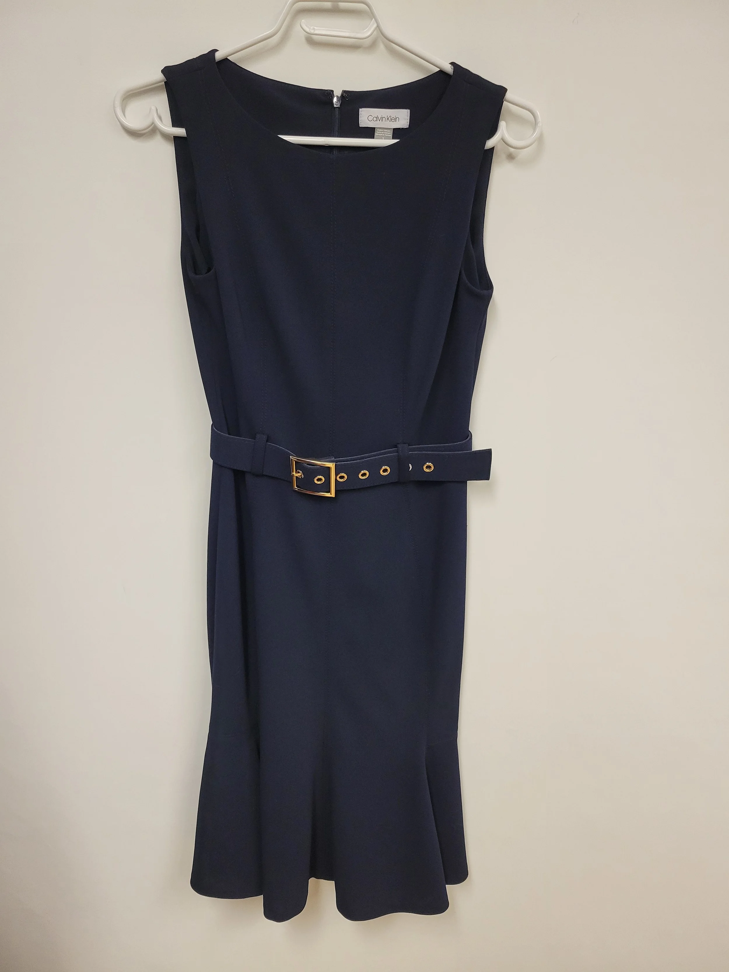 Robe bleue marine, Calvin Klein, taille 2