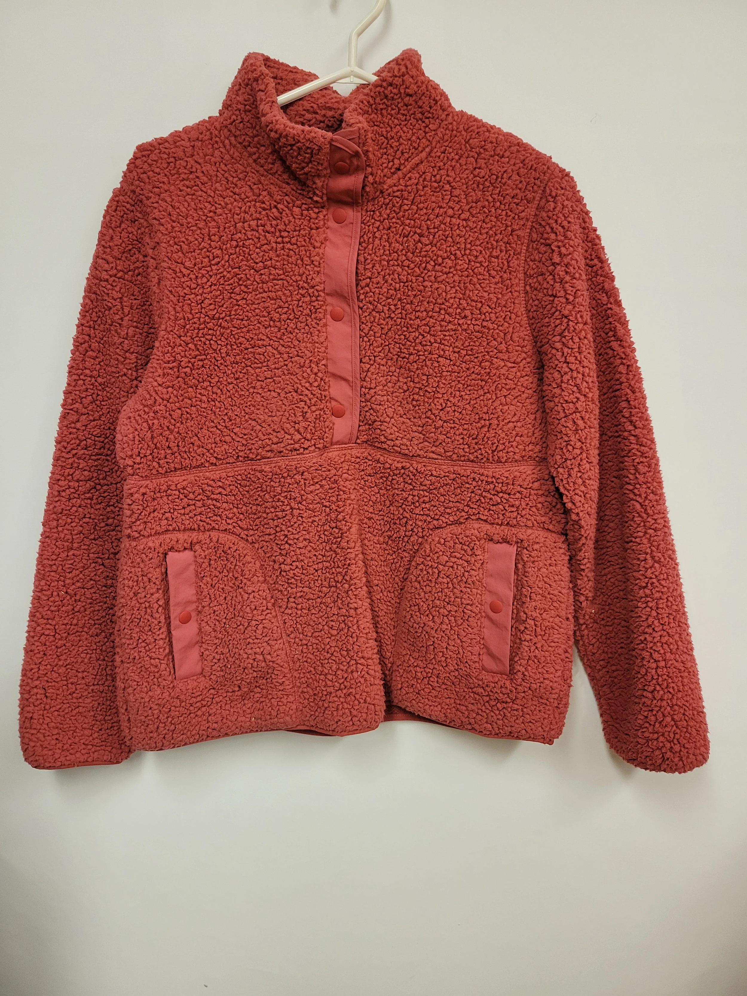 Chandail en molleton rouge pâle, 32 Heat, M