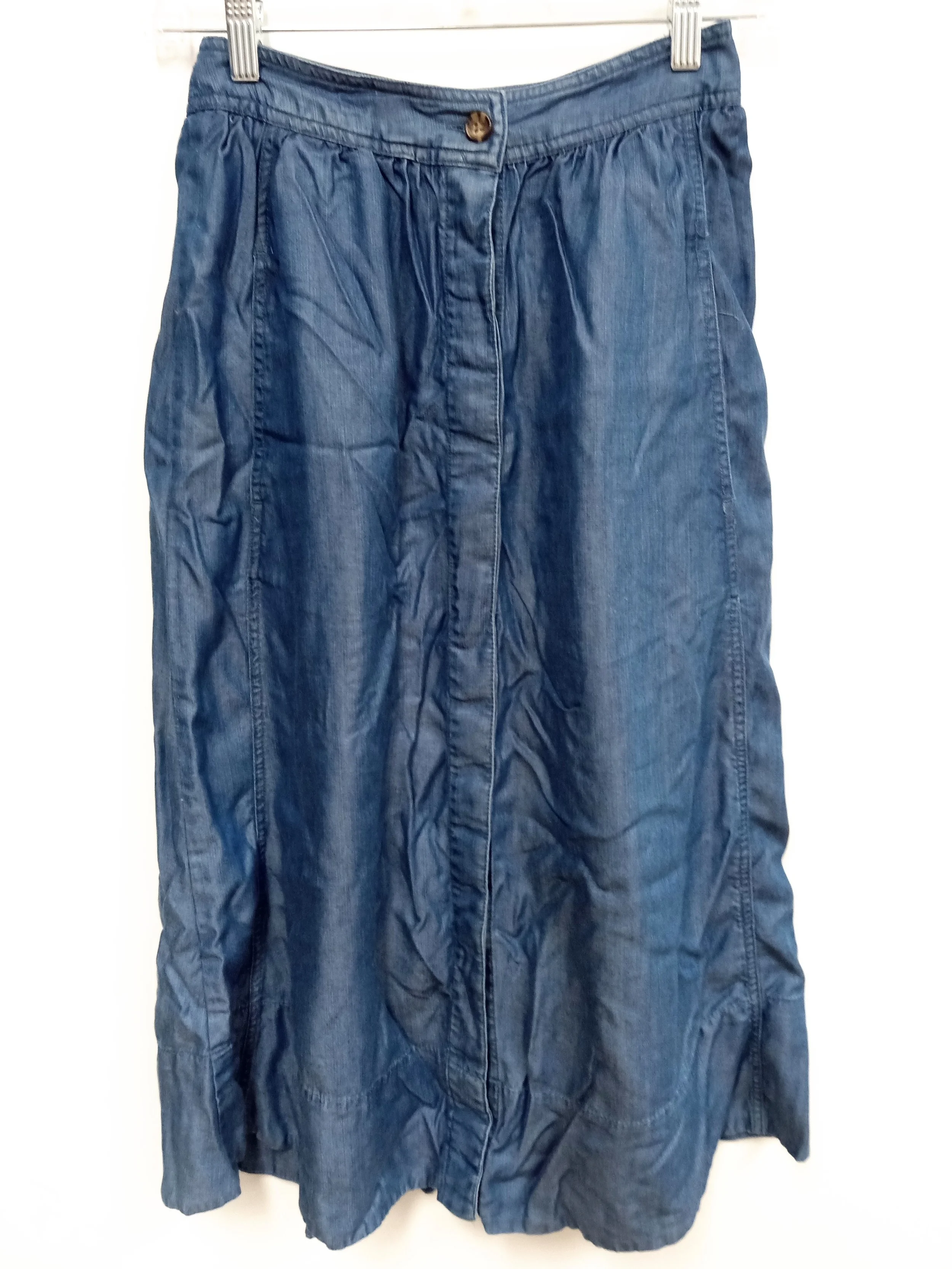 Jupe bleu en faux-jean, Contemporaine, 2 (XS)