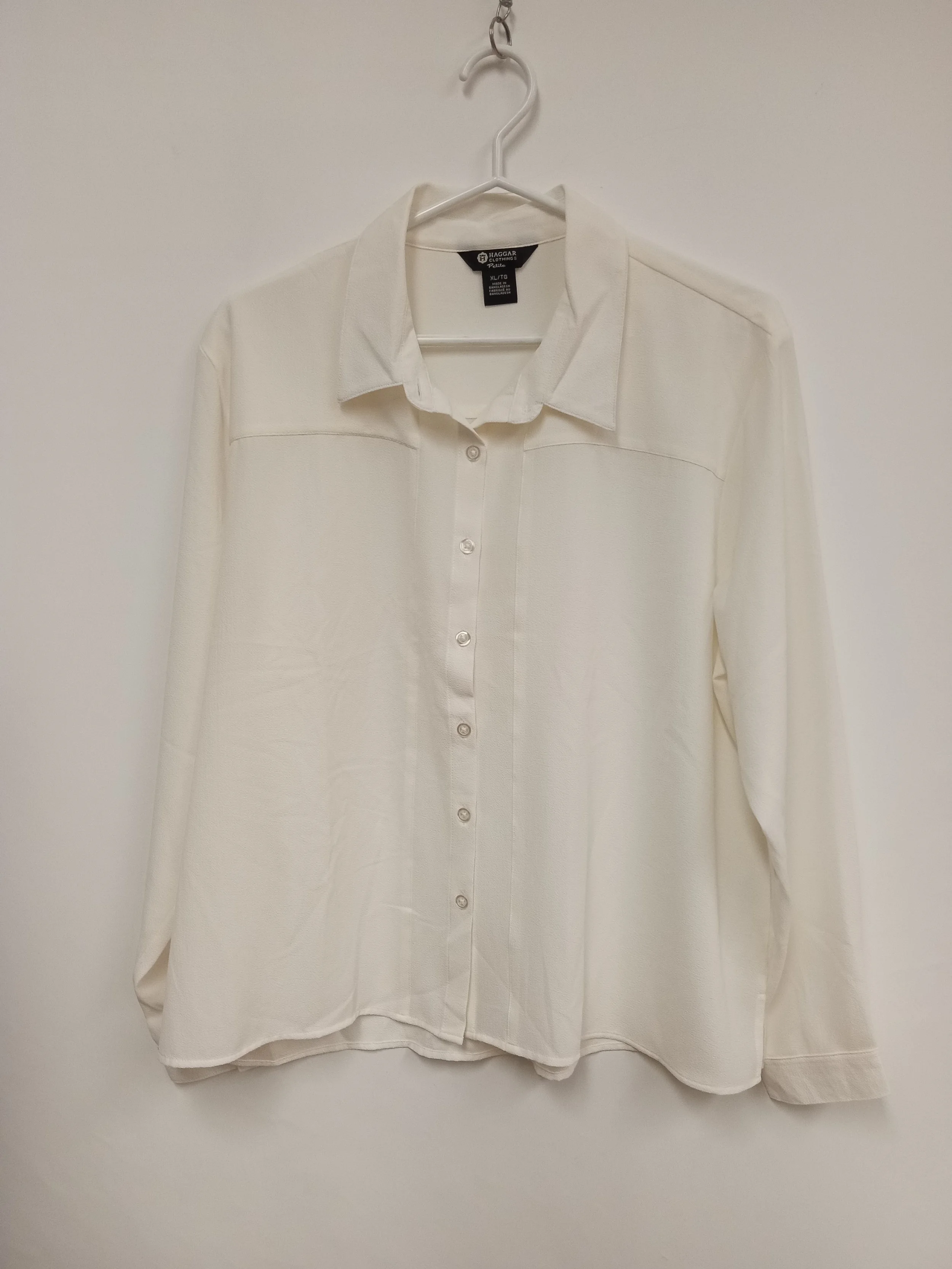 Blouse blanche, Haggar Clothing, XL