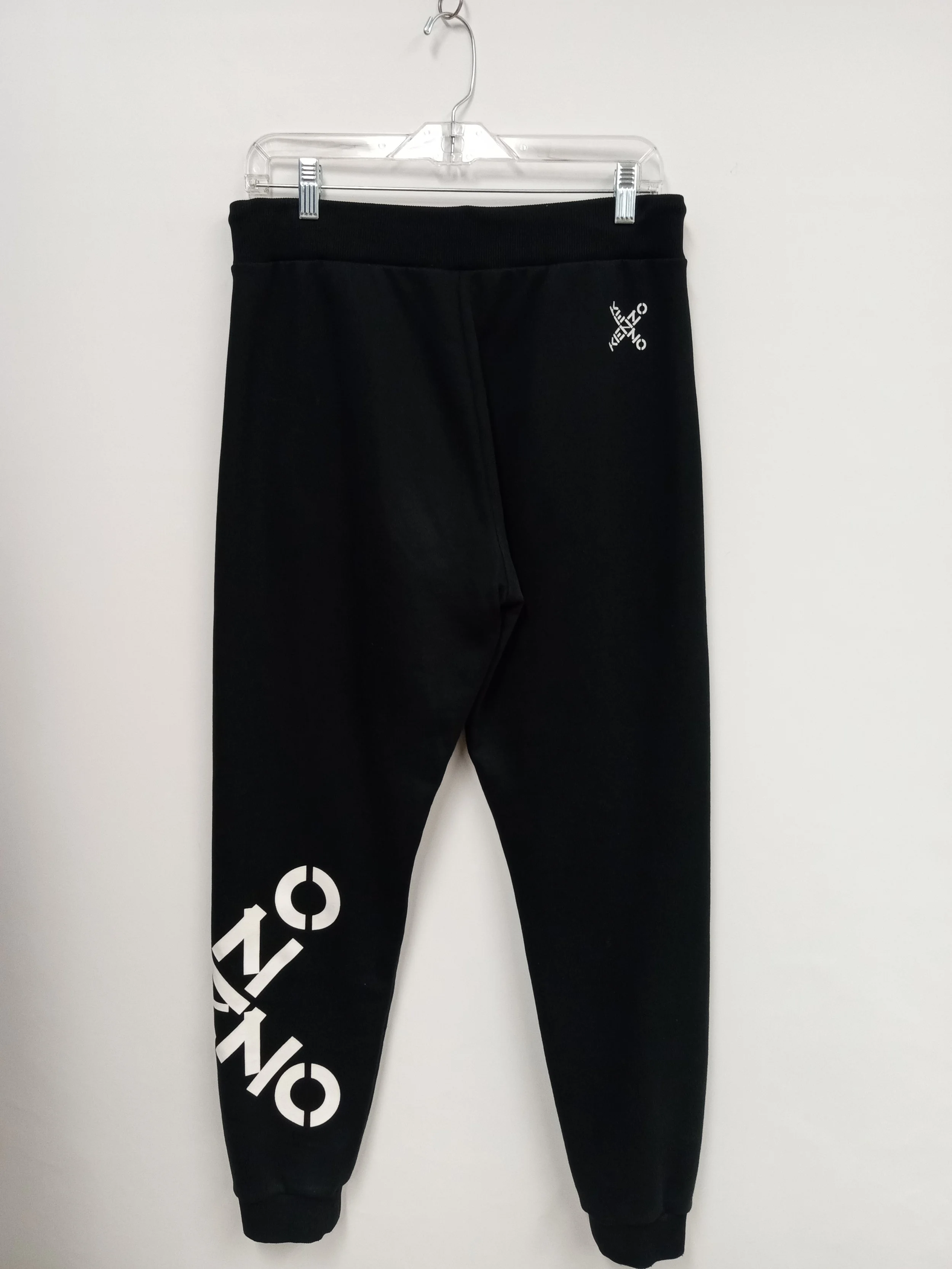 Pantalon de sport, noir avec graphique, Kenzo, M