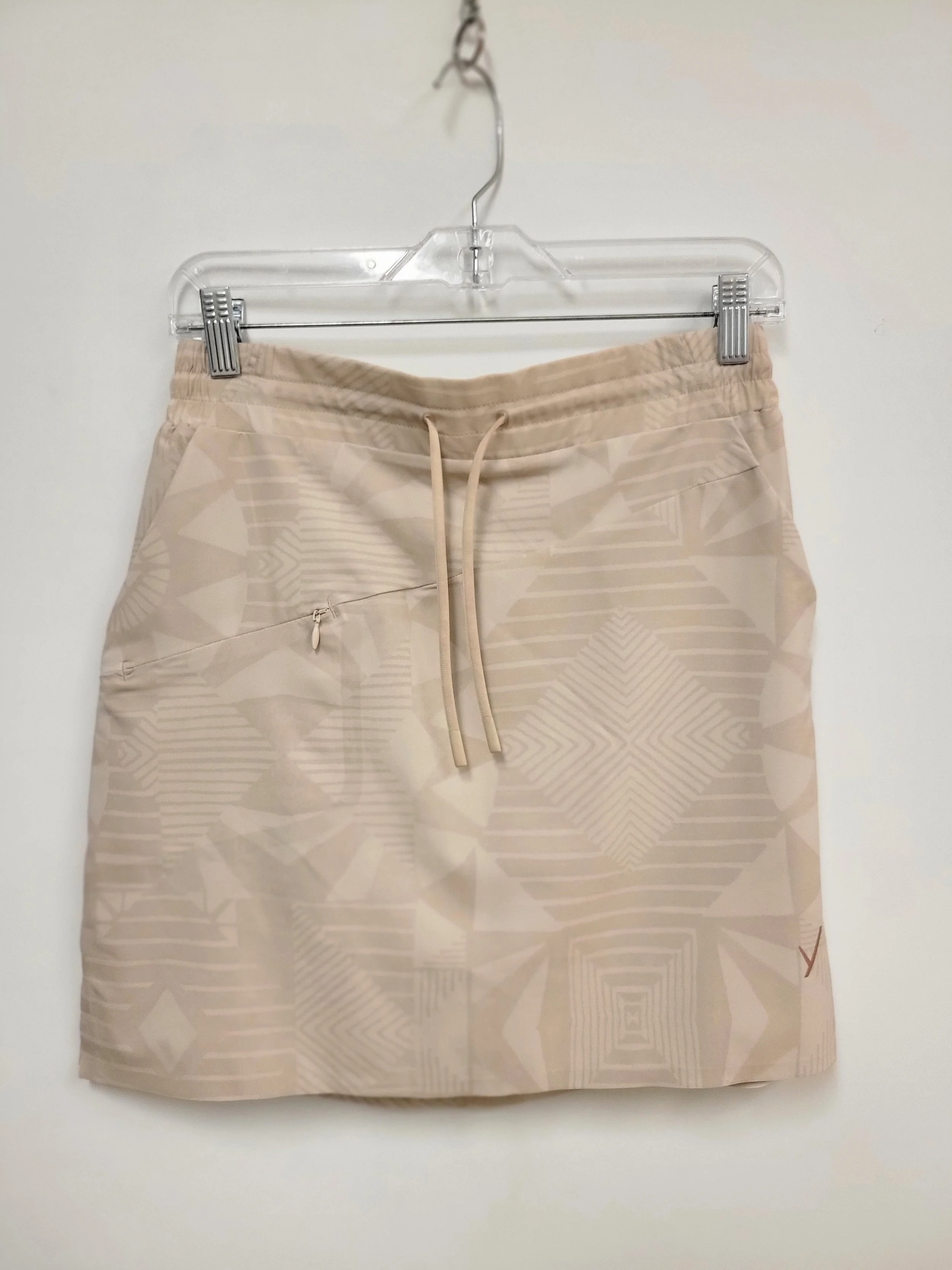Jupe courte avec culotte intégrée, Tons de beige, INDYEVA, XS